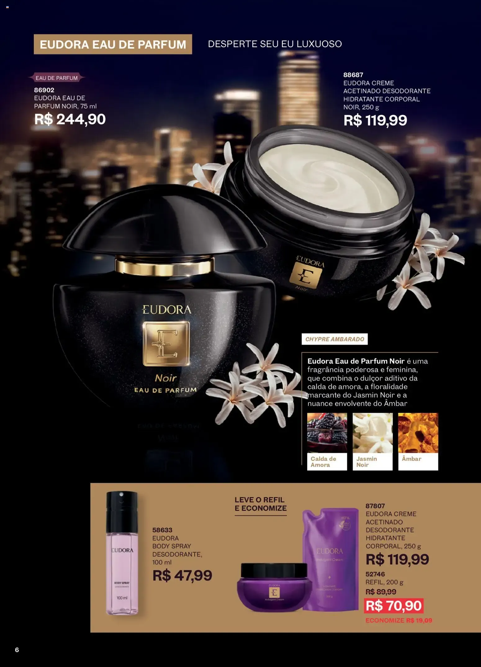 Encarte de Eudora - Edición Especial de Aniversario - 15 años - Absolu Eau de Parfum - Ciclo 12 5 de agosto até 27 de agosto 2026 - Pagina 9