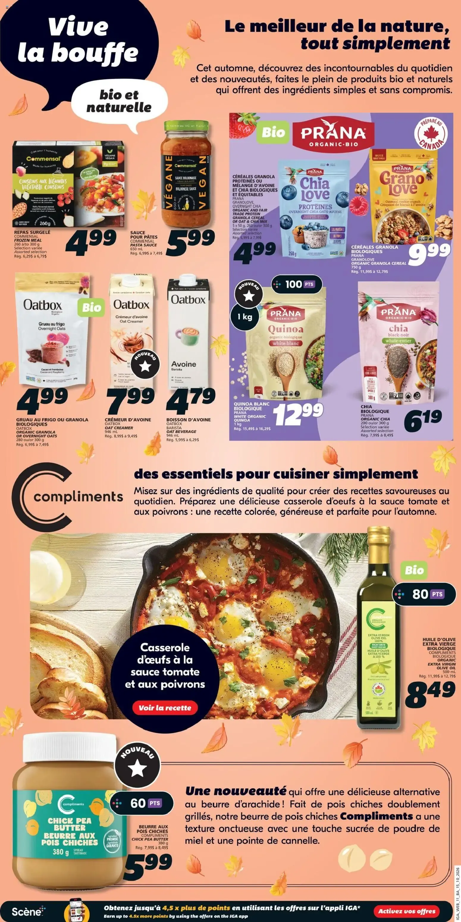 IGA weekly flyer / circulaire from Oct 15, 2026 > weekly specials & deals from October 15 to October 21 2026 - flyer page 14