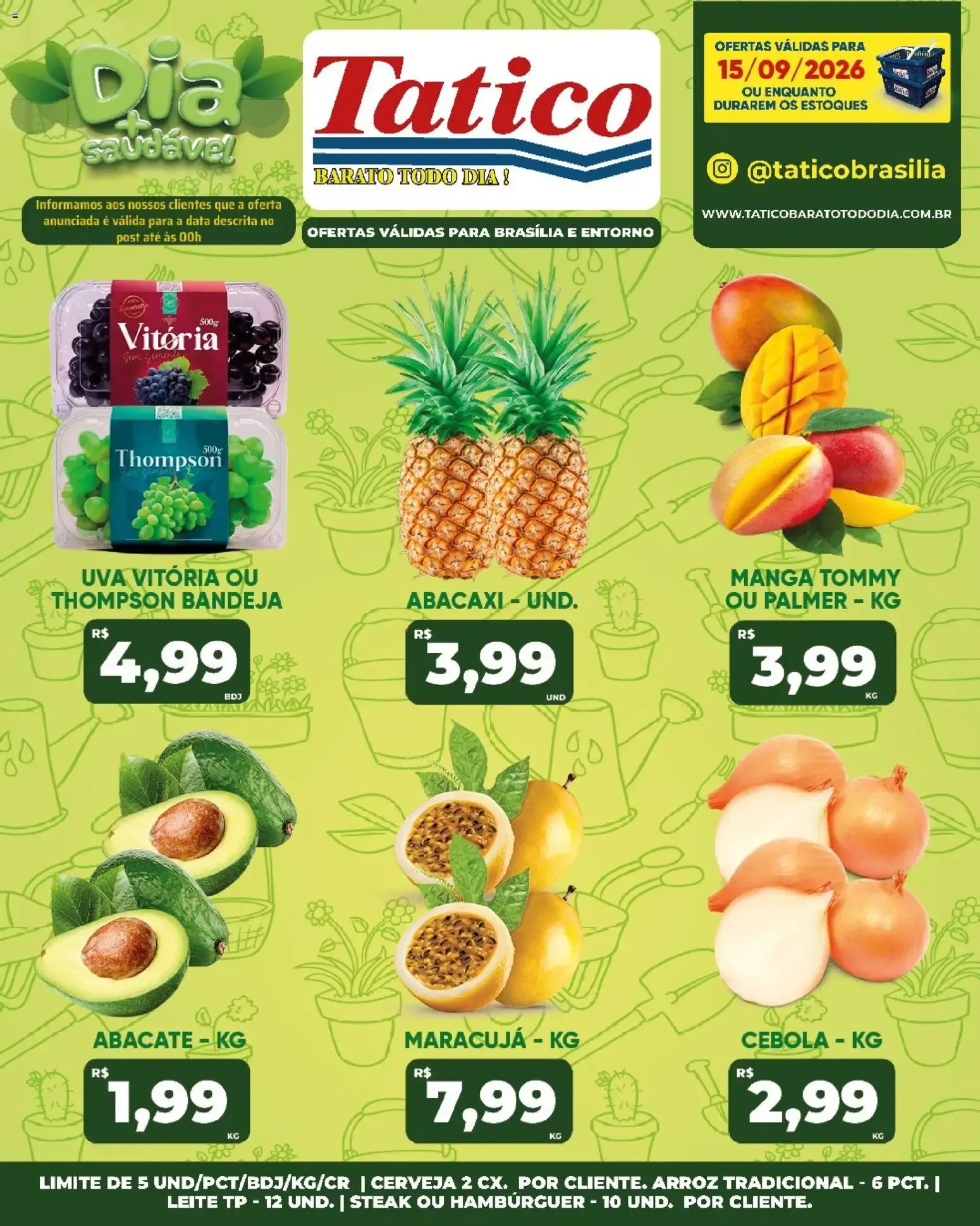 Encarte de Tatico ofertas do Dia de 15/09/2026 | Promoções Online 15 de setembro até 15 de setembro 2026 - Pagina 16