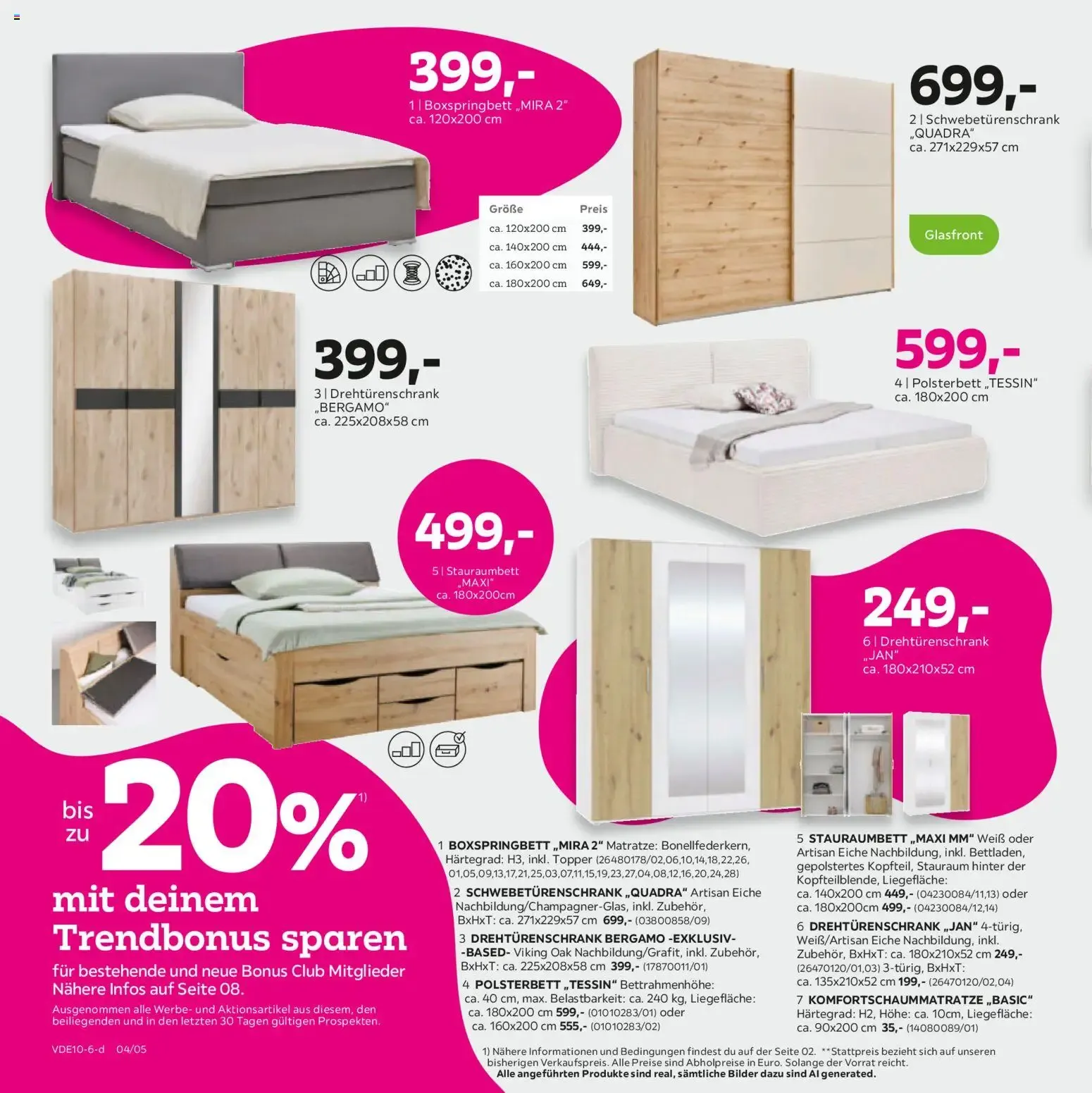 Mömax: Ahorra hasta 20% con tu Trendbonus von 19. Oktober bis 25. Oktober 2026 - Prospekt seite 4