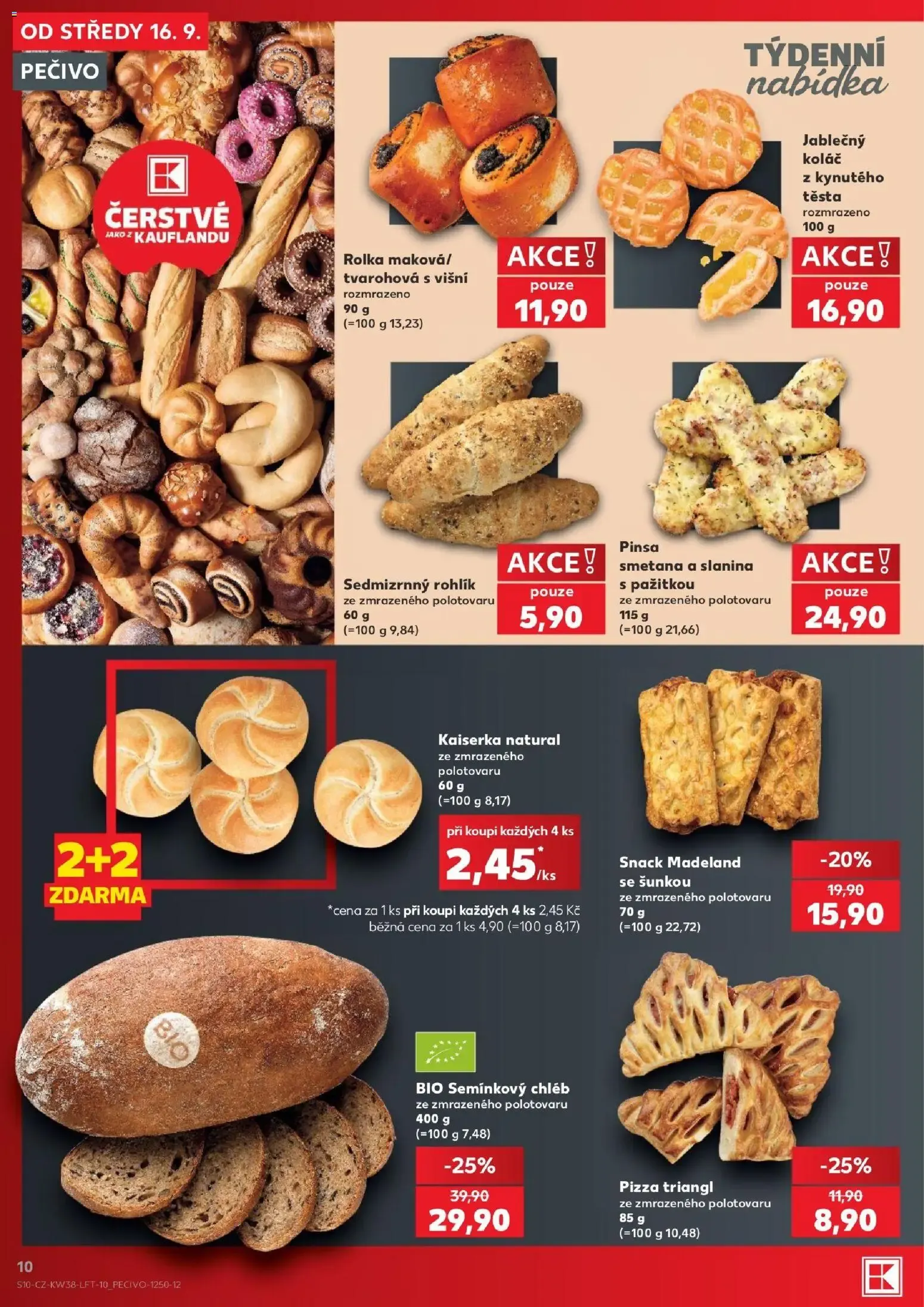 Kaufland - XTRA 2x Více Bodů - 16. září 22. září 2026 - Page 10