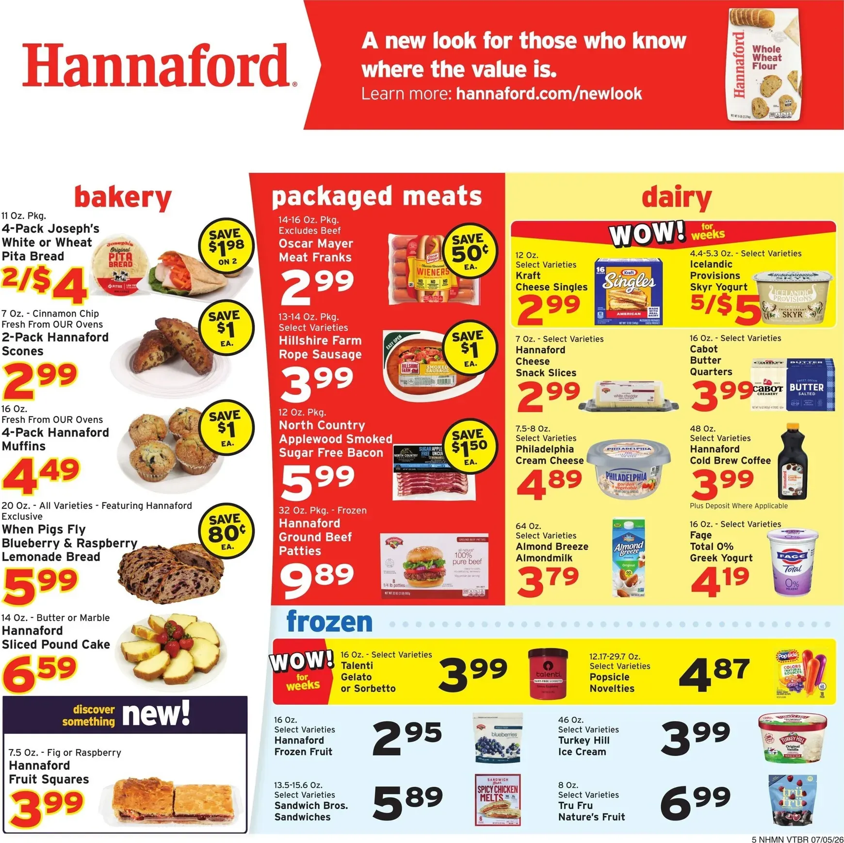 Weekly ad Current Hannaford leaflet valid from Sunday 07/05/2026 to Saturday 07/11/2026 from July 5 to July 11 2026 - Page 5