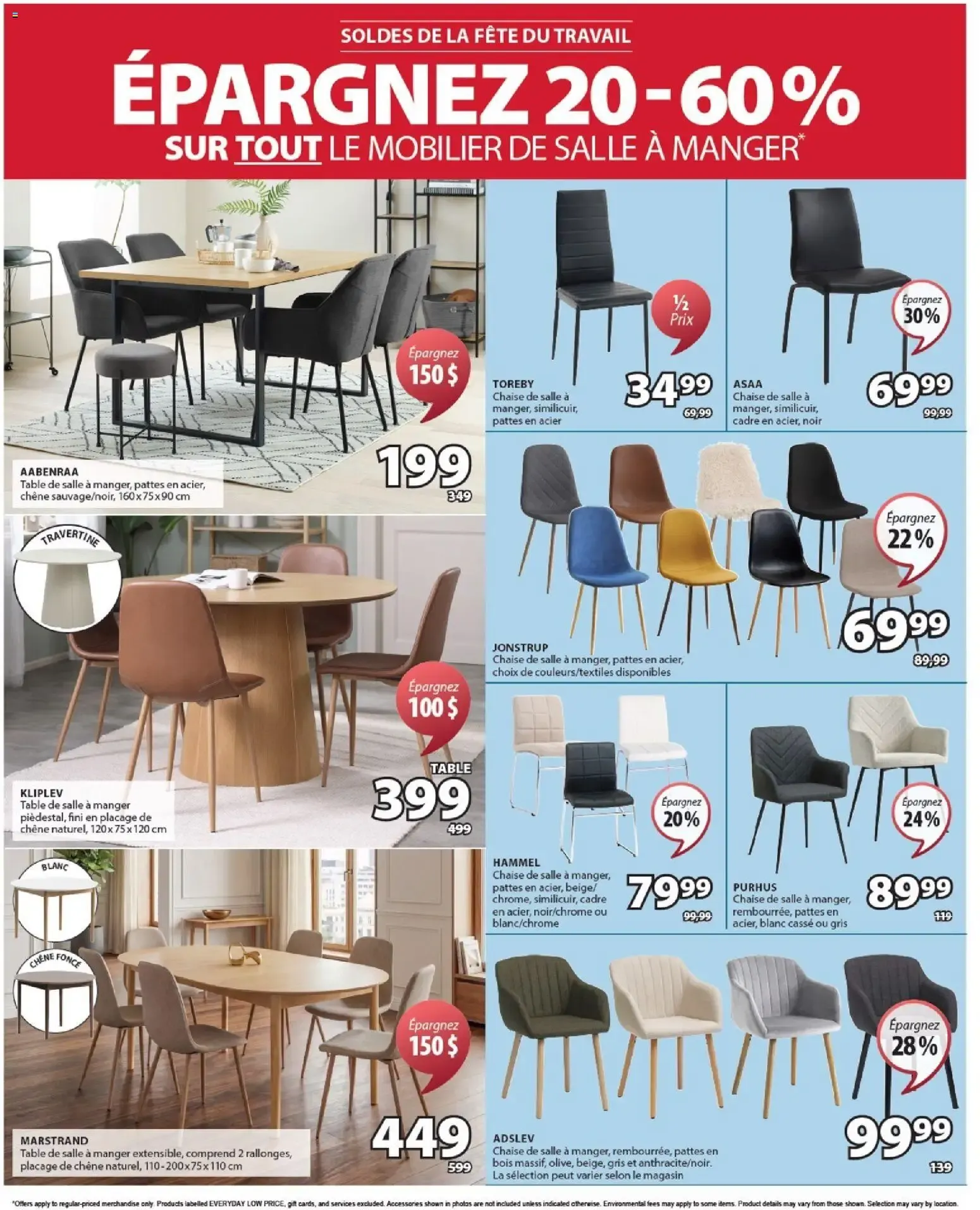 JYSK - Soldes de la Fête du Travail: Épargnez 20-60% from August 27 to September 9 2026 - flyer page 7