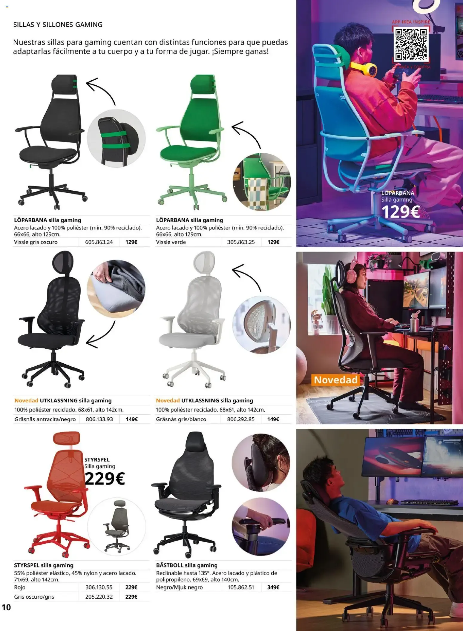 Catálogo de IKEA - Gaming del 01/10/2026 1 de octubre al 31 de enero 2027 - Página 10