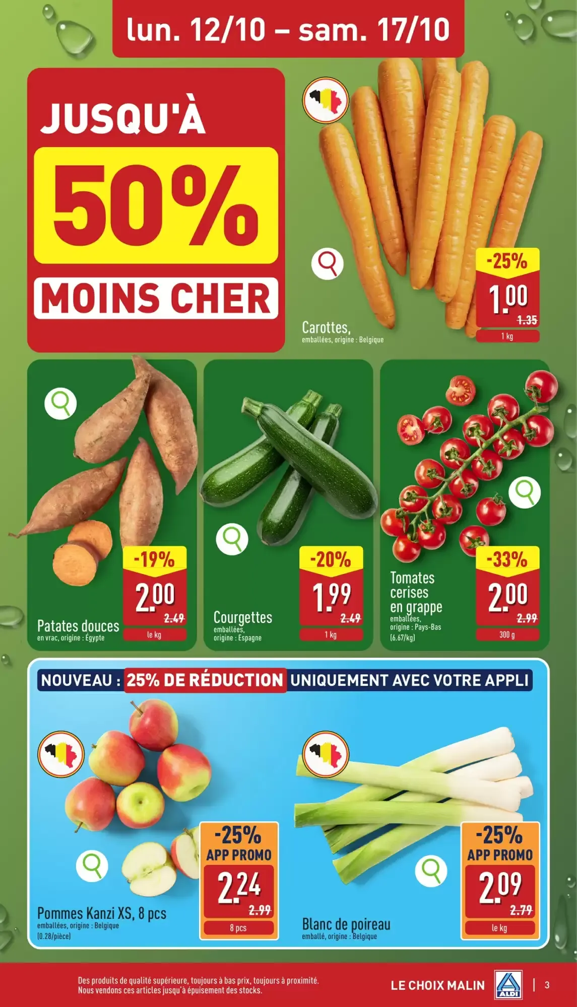ALDI LE CHOIX MALIN van 12 oktober tot 17 oktober 2026 - folder pagina 3