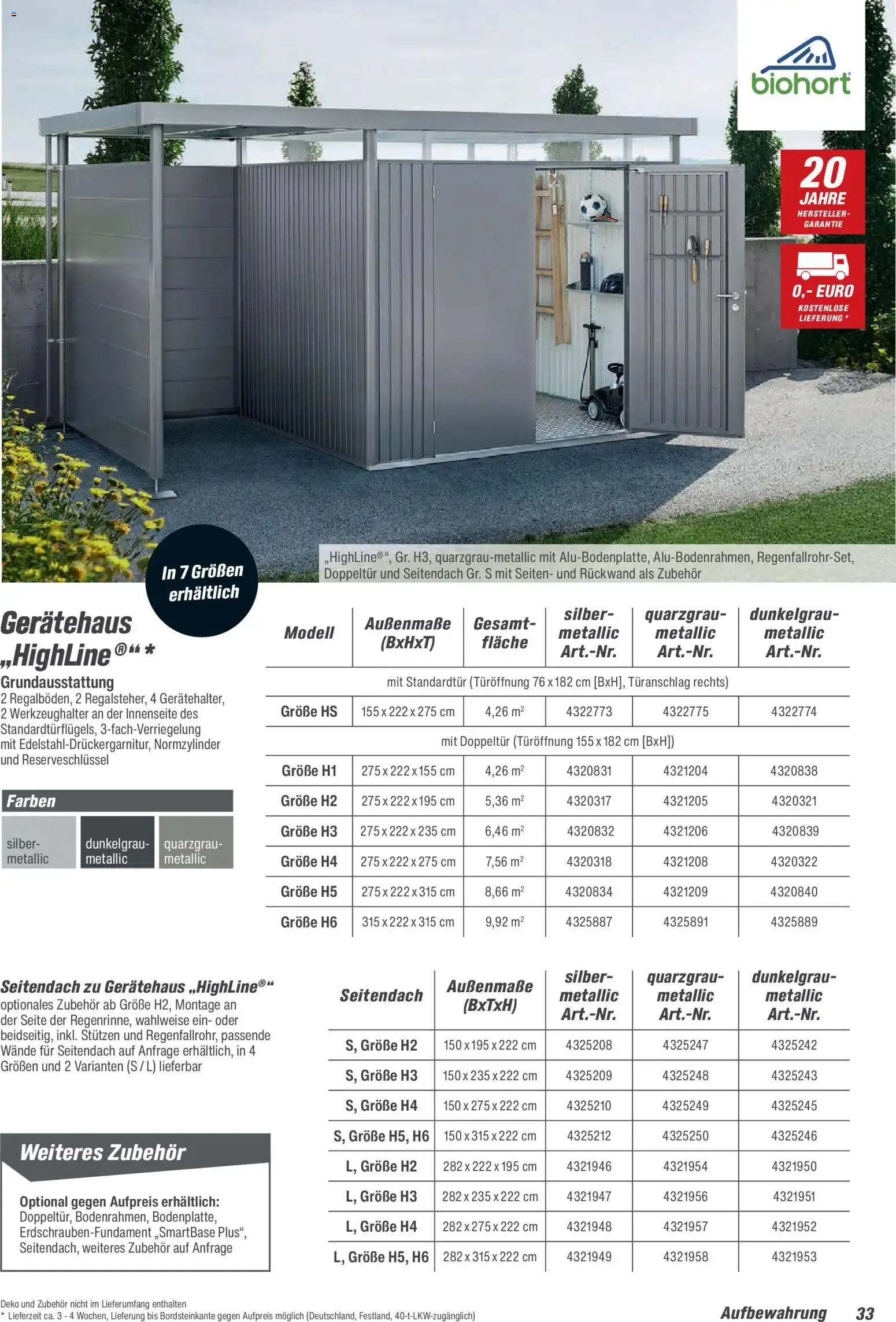 Toom Baumarkt Gartenhäuser & Carports 2026 (ab 20.02.2026) zum Blättern von 20. Februar bis 30. Juni 2026 - Prospekt seite 33