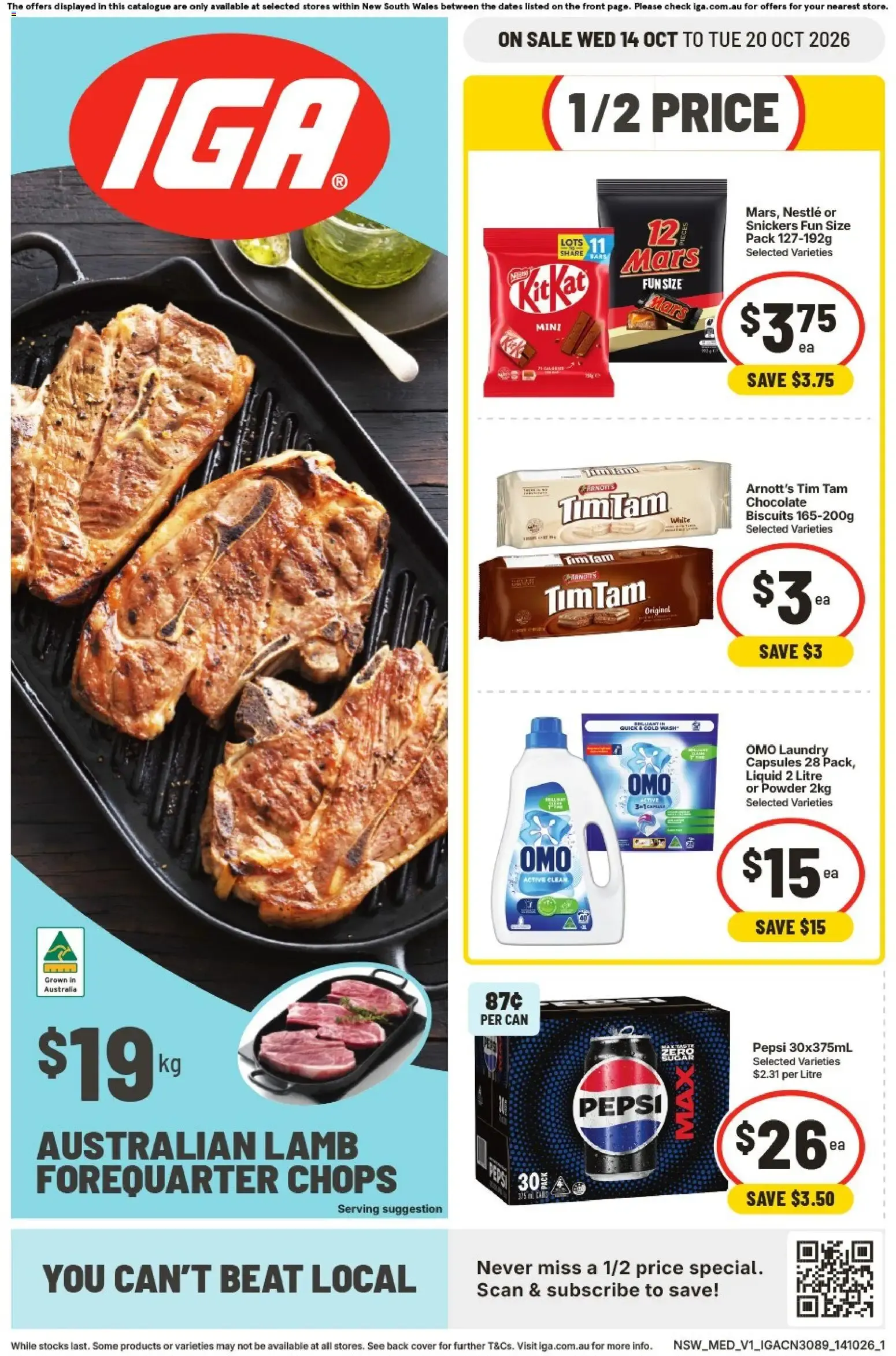 IGA catalogue valid from 14/10/2026 > Online Australia - Catalogue valid from 14 October to 20 October 2026 - page 1
