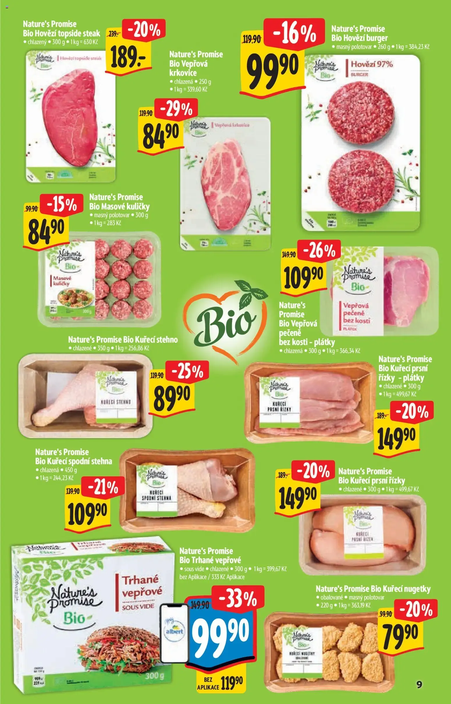 Albert katalog - Hypermarket - Bio od 02.09.2026 - Akční leták - 2. září 29. září 2026 - Page 9