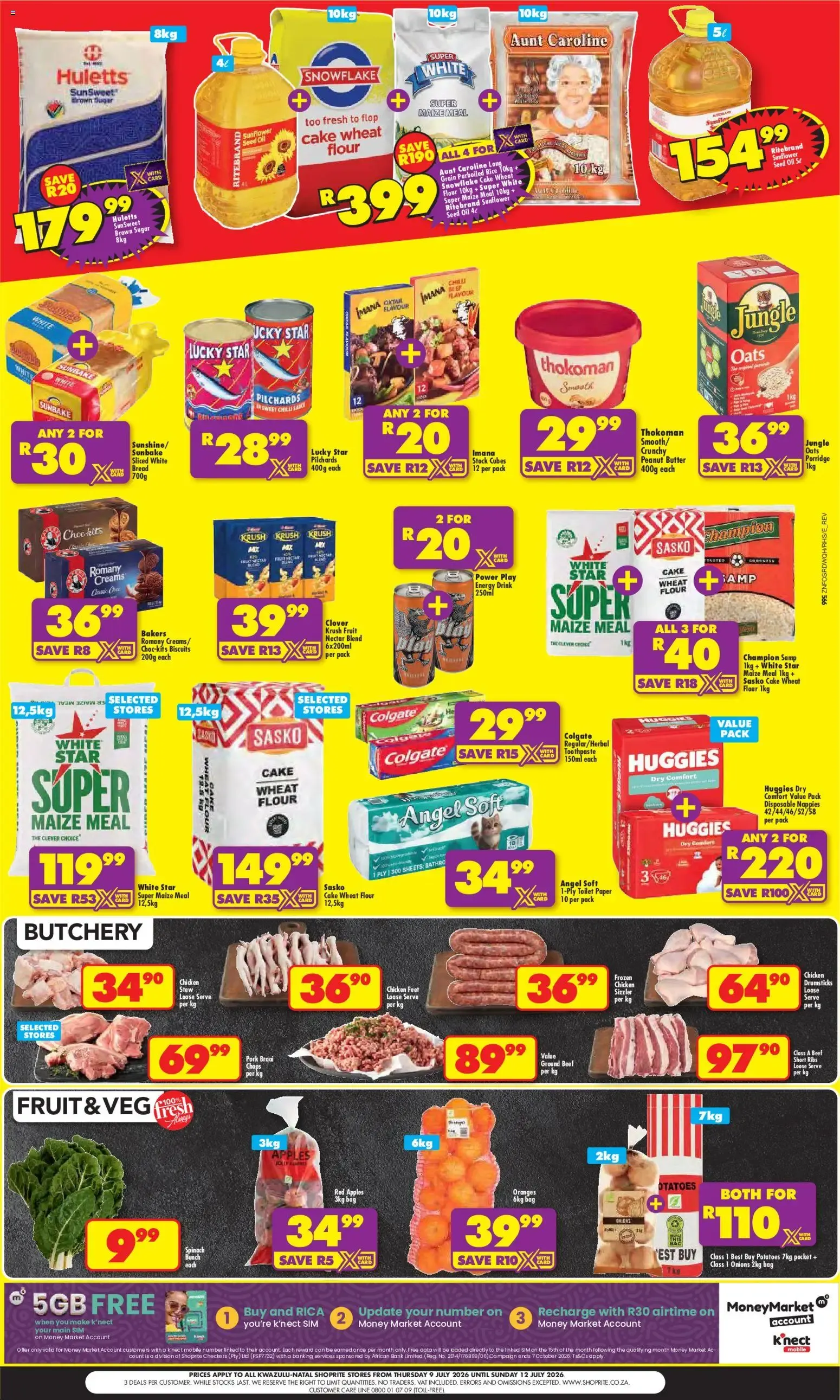 Shoprite - Kwazulu-Natal - Low Price Bonanza (09/07/2026 - 12/07/2026) → Online Catalogue from 9 July to 12 July 2026 - Catalogue Page 2