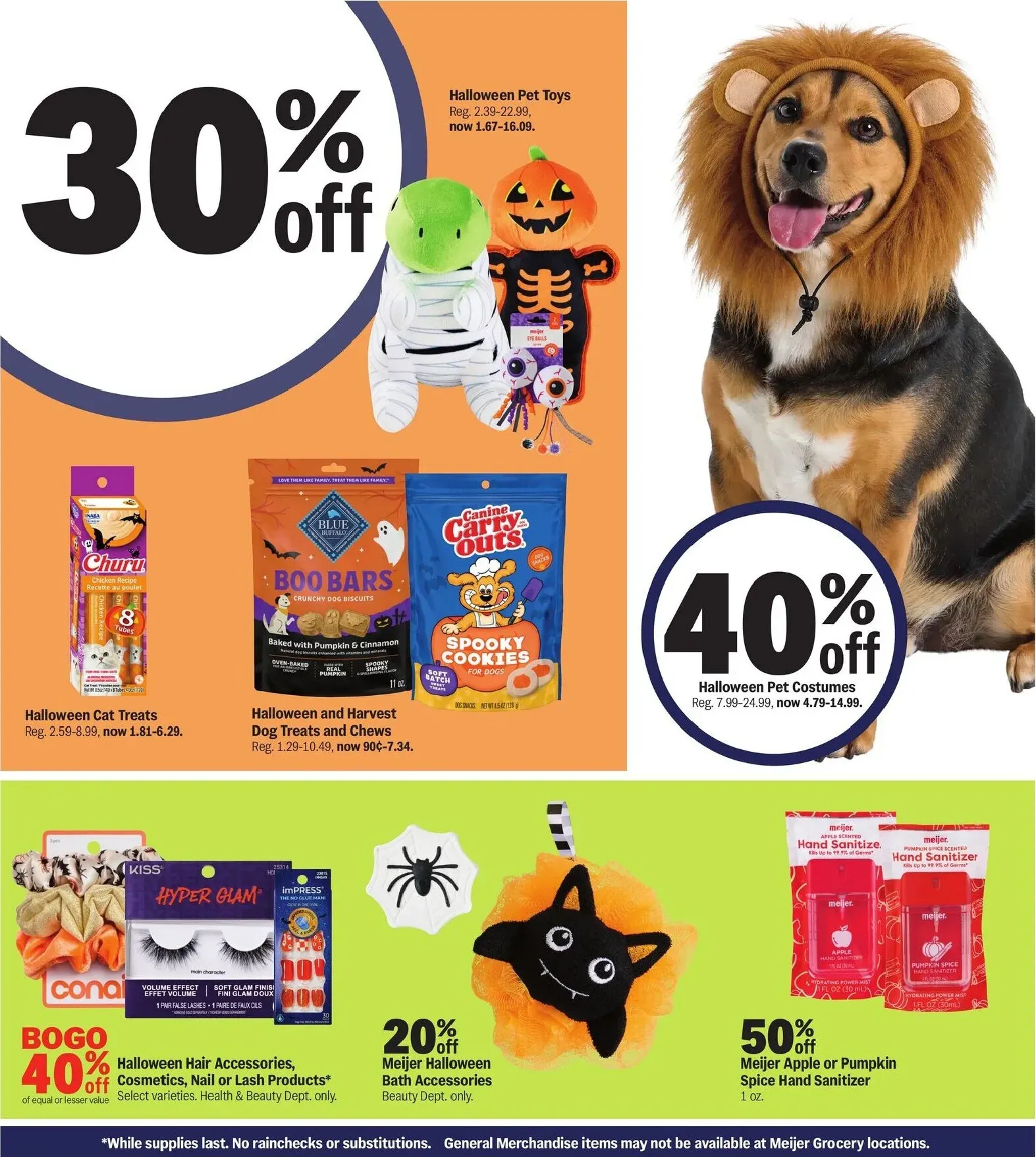 Weekly ad Current Meijer - Happy Halloween leaflet valid from Wednesday 10/28/2026 to Saturday 10/31/2026 from October 28 to October 31 2026 - Page 5