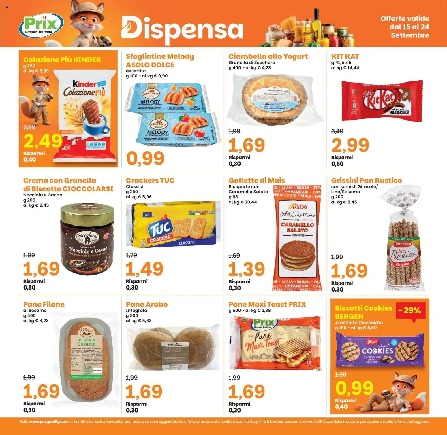 Nuovo Prix volantino dal 15/09/2026 > offerte anteprima 🛍️ da 15 settembre a 24 settembre di 2026 - Pagina del volantino 17