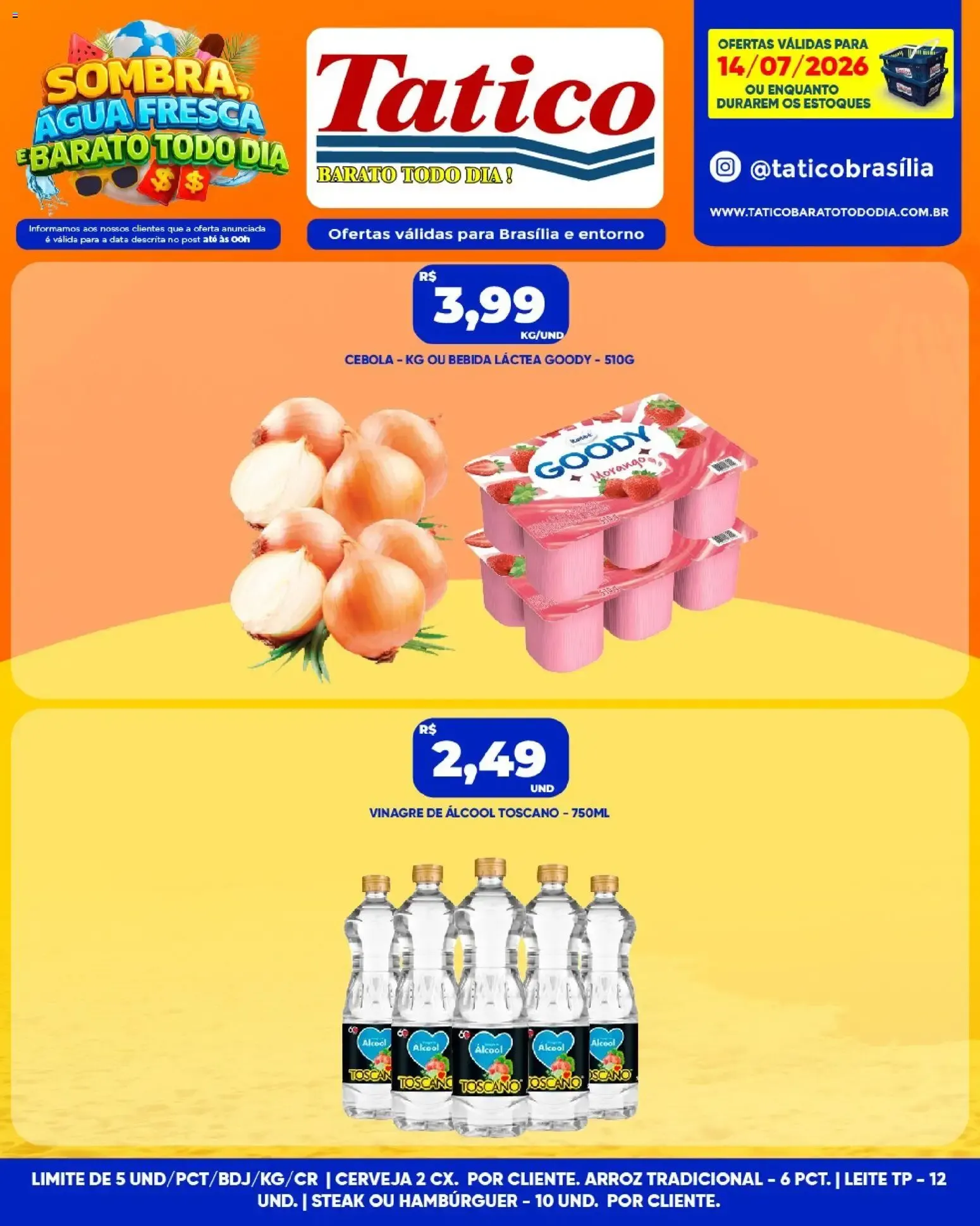 Encarte de Tatico ofertas do Dia de 14/07/2026 | Promoções Online 14 de julho até 14 de julho 2026 - Pagina 3