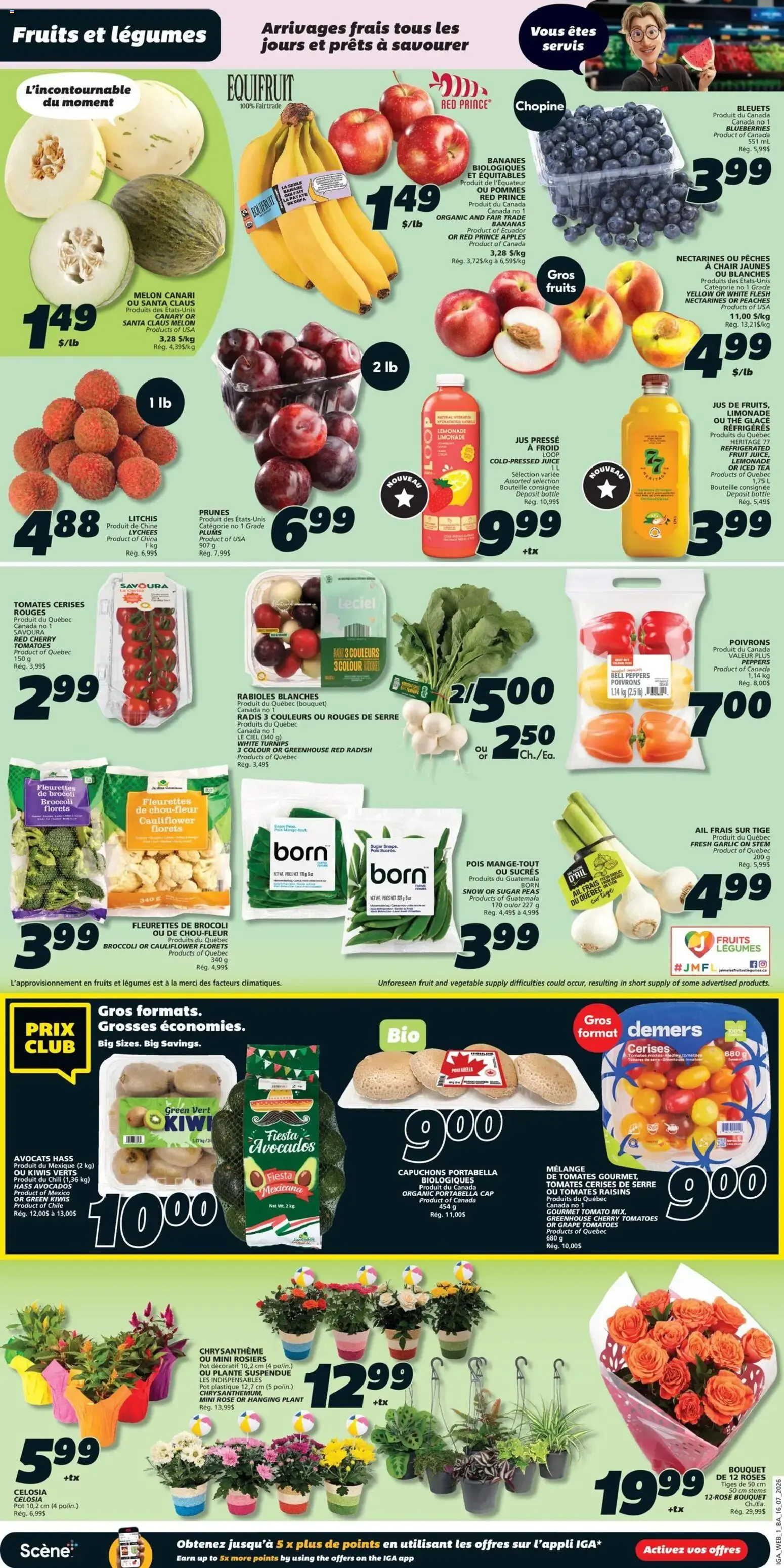 IGA weekly flyer / circulaire from Jul 16, 2026 > weekly specials & deals from July 16 to July 22 2026 - flyer page 3