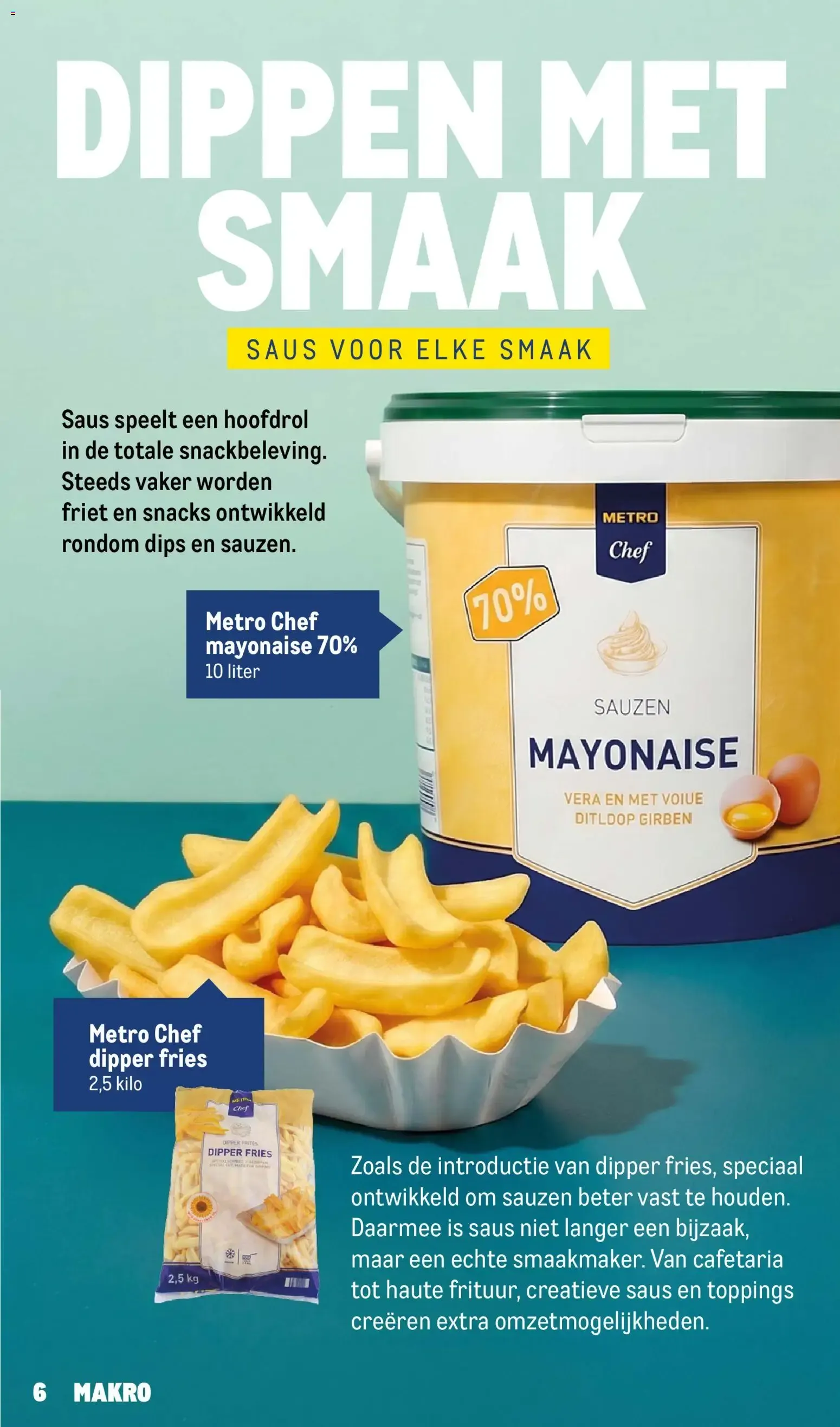 MAKRO HORECA MAGAZINE - FAST FOOD SERVICE van 15 juli tot 31 december 2026 - Folder pagina 6