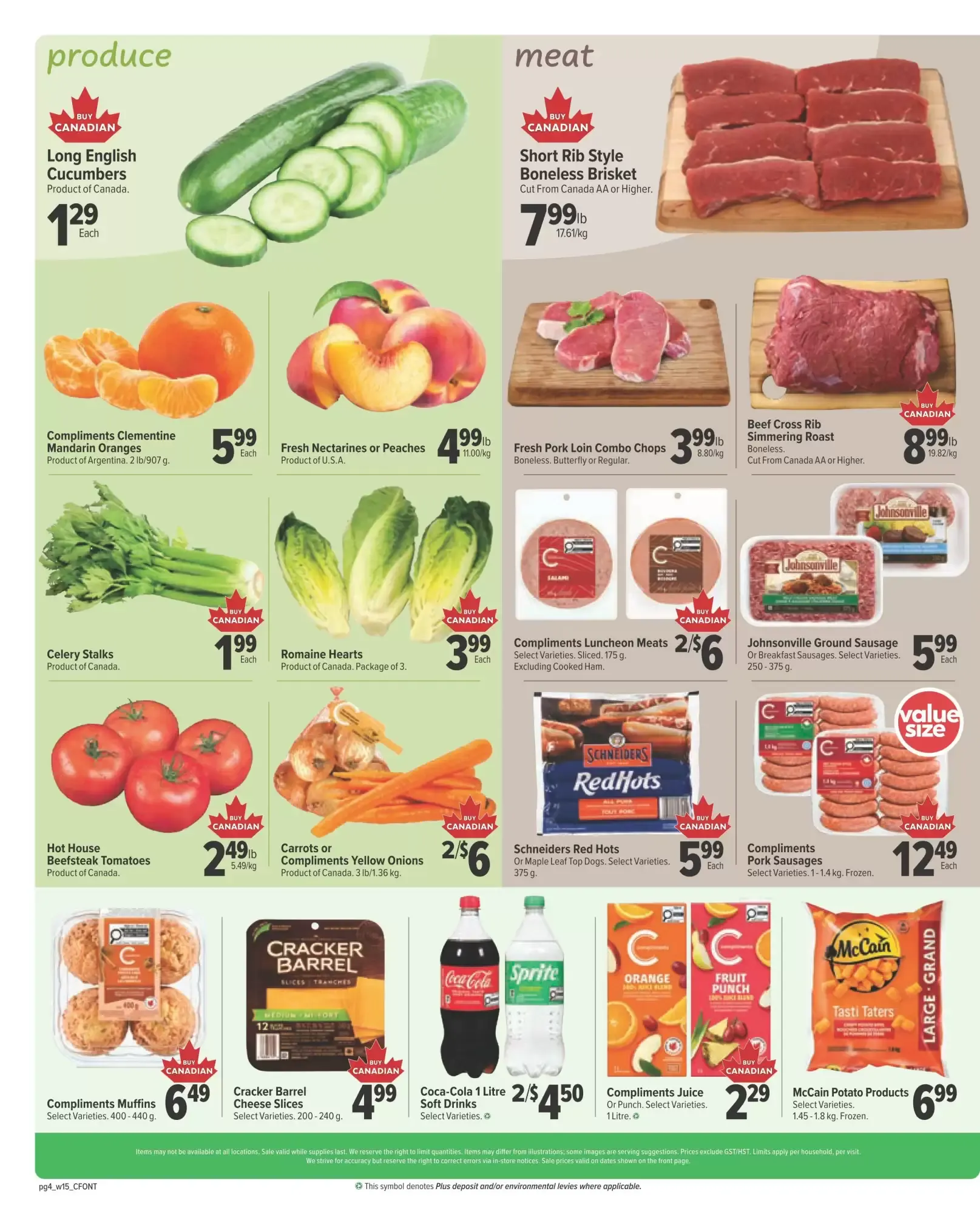 Clover Farm flyer week 32 from August 6 to August 12 2026 - flyer page 4