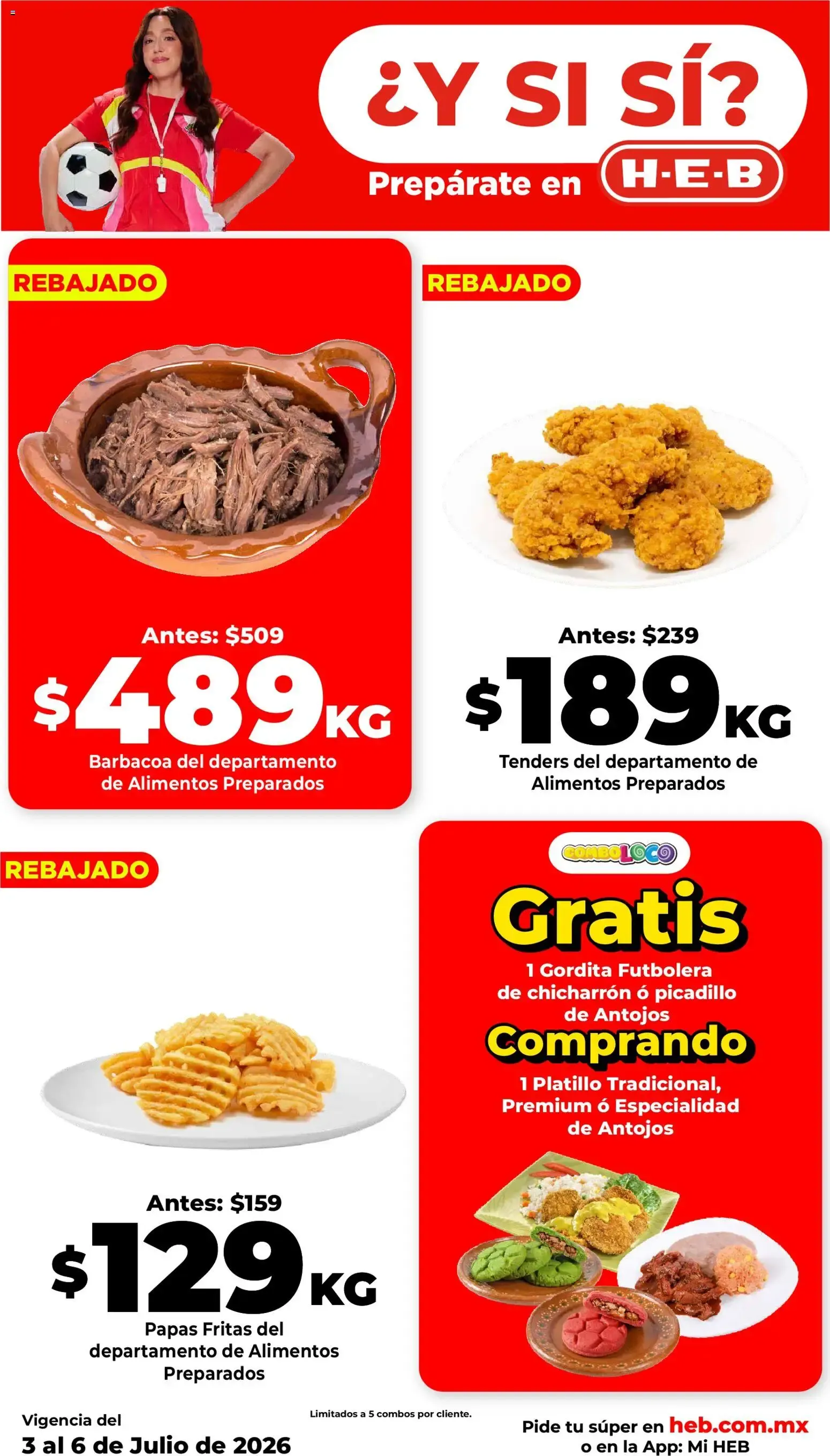 Catálogo de ¿Y SI SÍ? Prepárate en H-E-B 3 de julio al 9 de julio 2026 - Pagina 8