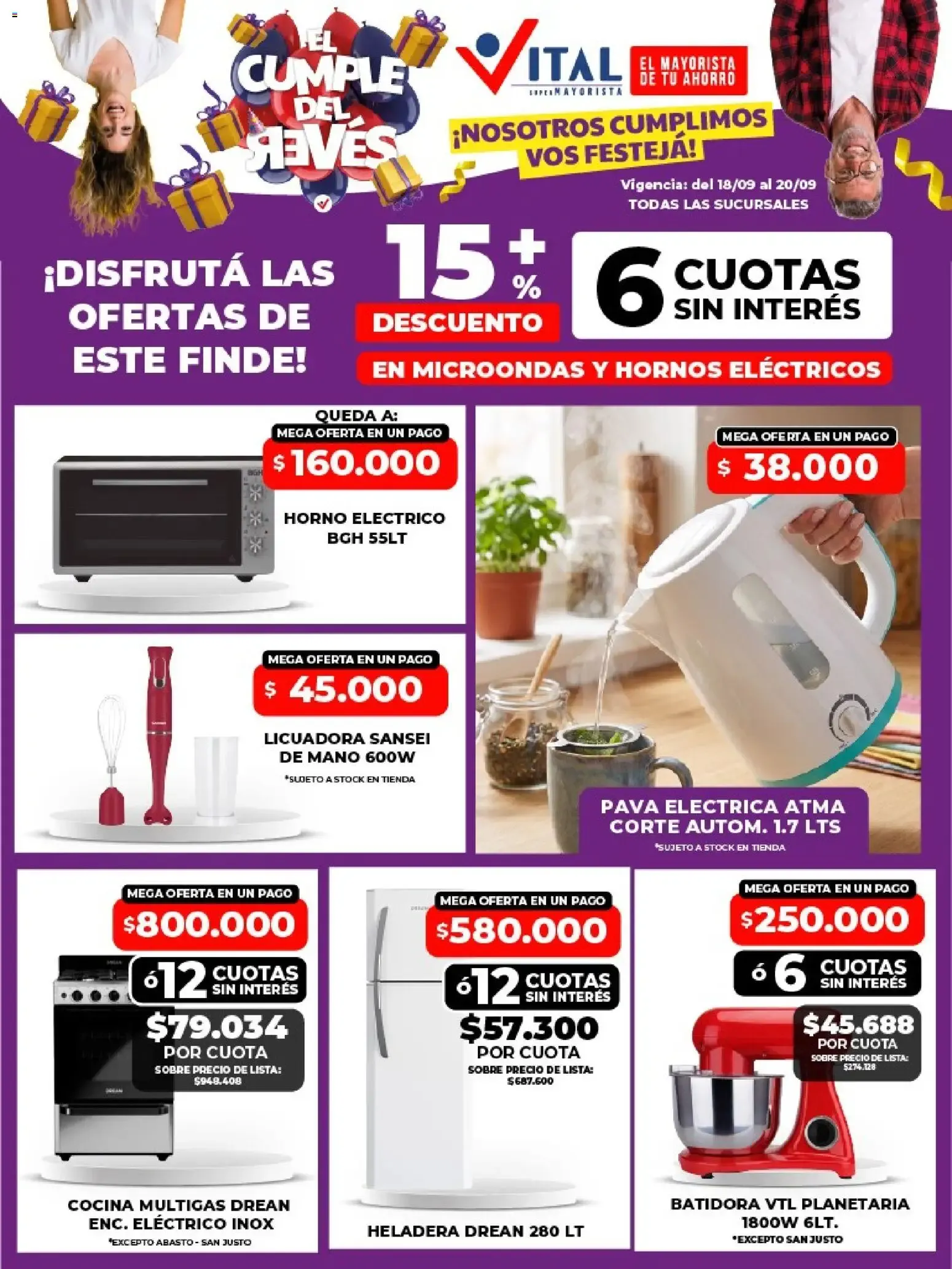 Ofertas de Vital - Ofertas fin Abasto || del 18/09/2026 - 20/09/2026 || Catálogo 18 de septiembre al 20 de septiembre 2026 - Página 6 del catálogo