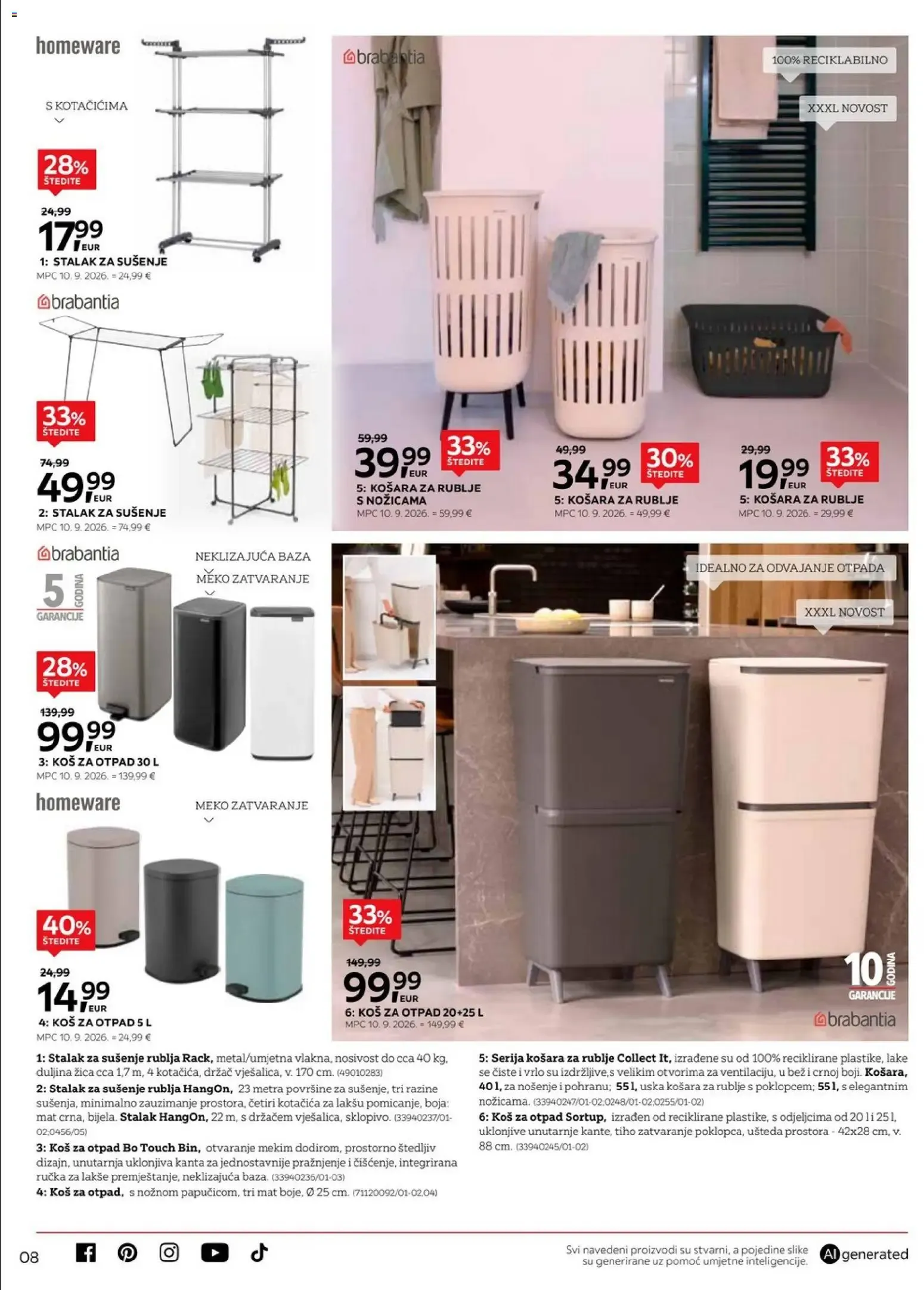 Katalog Sleeptex - Posteljina y Jastuci od 10. rujna do 21. listopada 2026. - Pregled Stranica 7