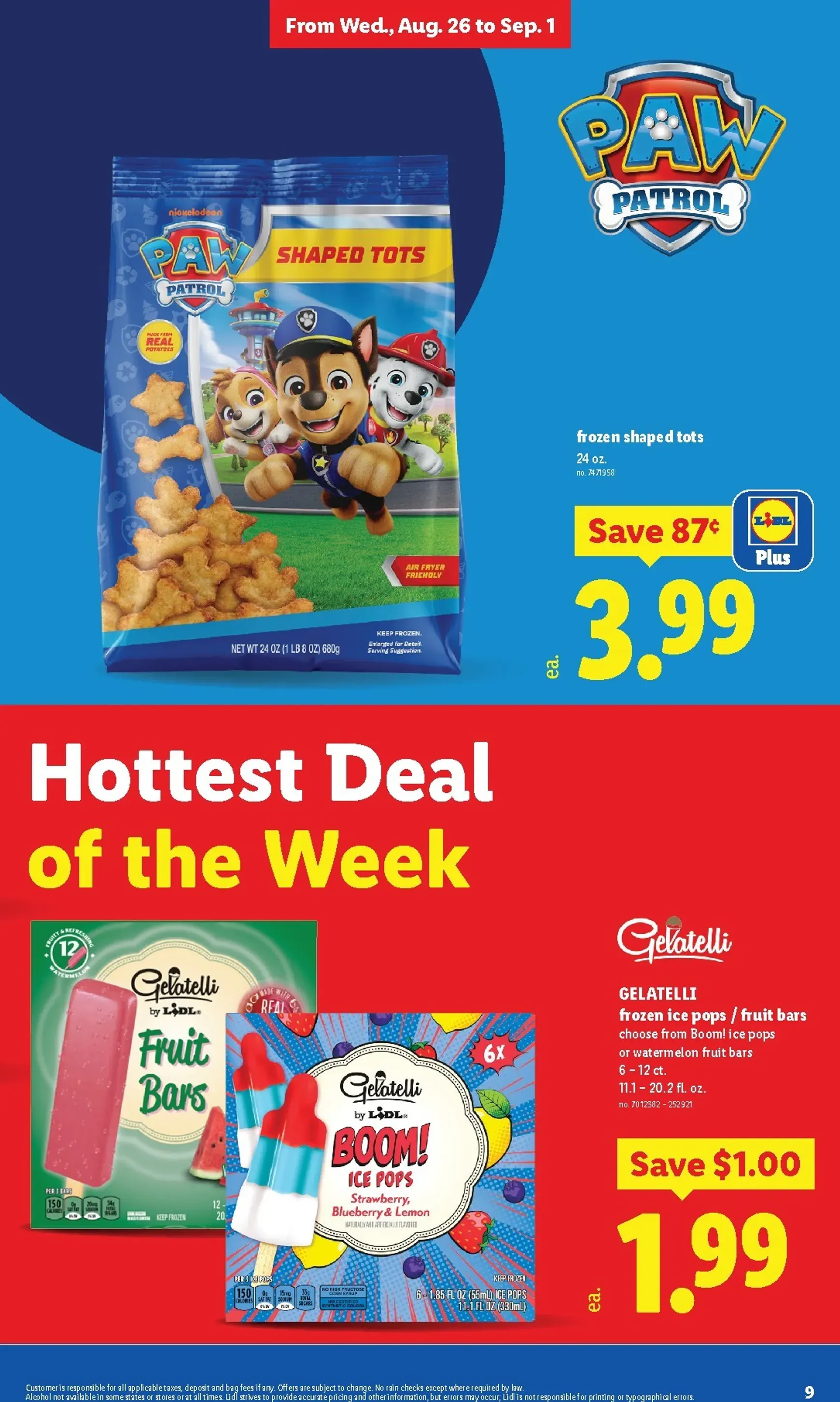 Weekly ad Lidl Labor Day Low Prices from August 26 to September 1 2026 - Page 9