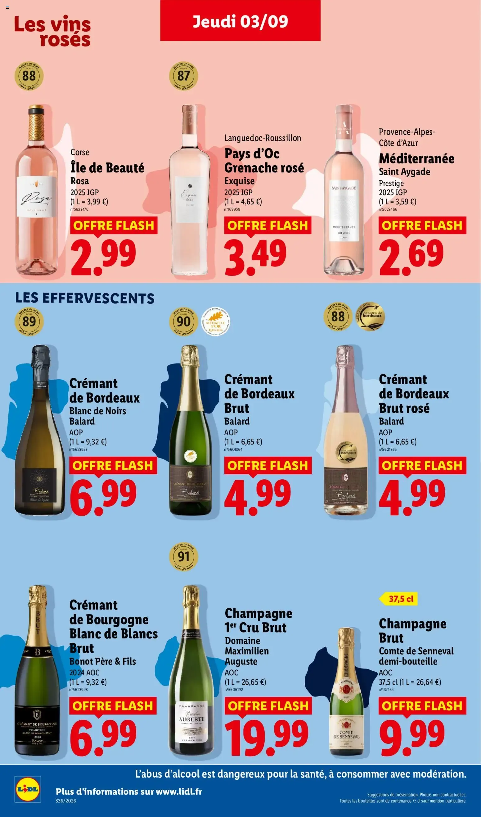 Lidl - Foire aux vins du 3 septembre au 9 septembre 2026 - Catalogue page 28