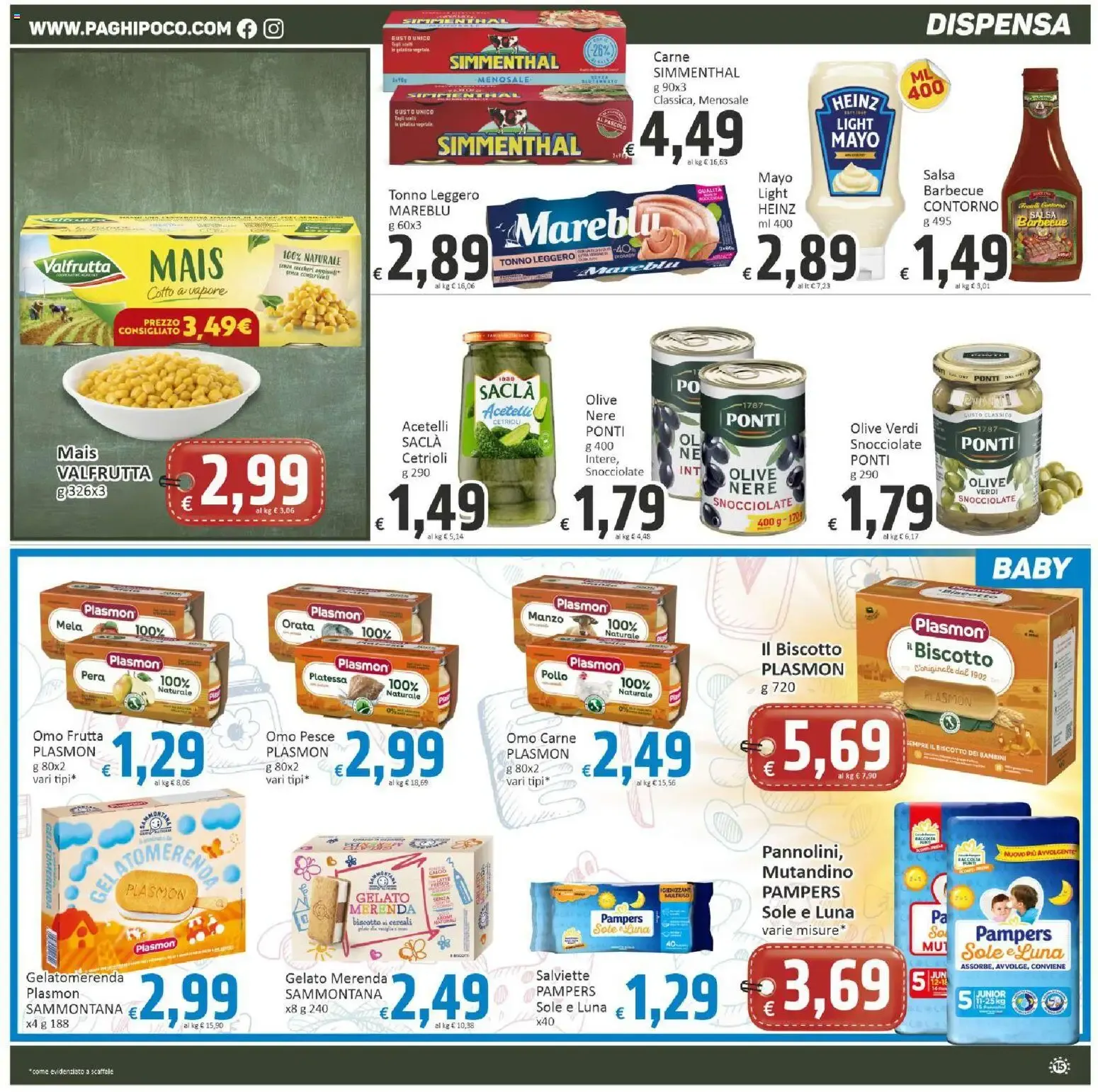 Nuovo Paghi Poco volantino dal 22/09/2026 > offerte anteprima 🛍️ da 22 settembre a 1 ottobre di 2026 - Pagina del volantino 15