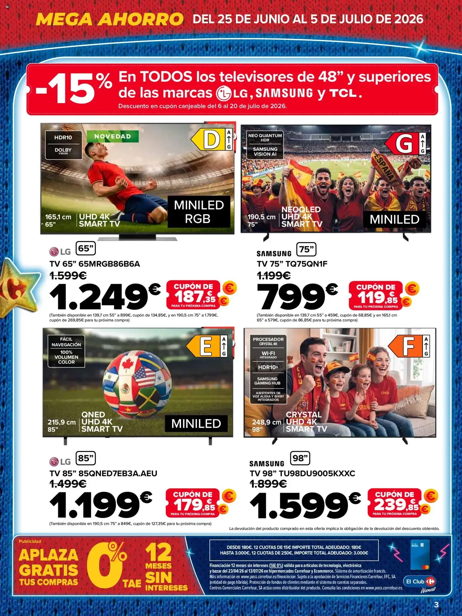 Catálogo de Carrefour Mega Ahorro del 25/06/2026 | Catálogo 25 de junio al 5 de julio 2026 - Página 3