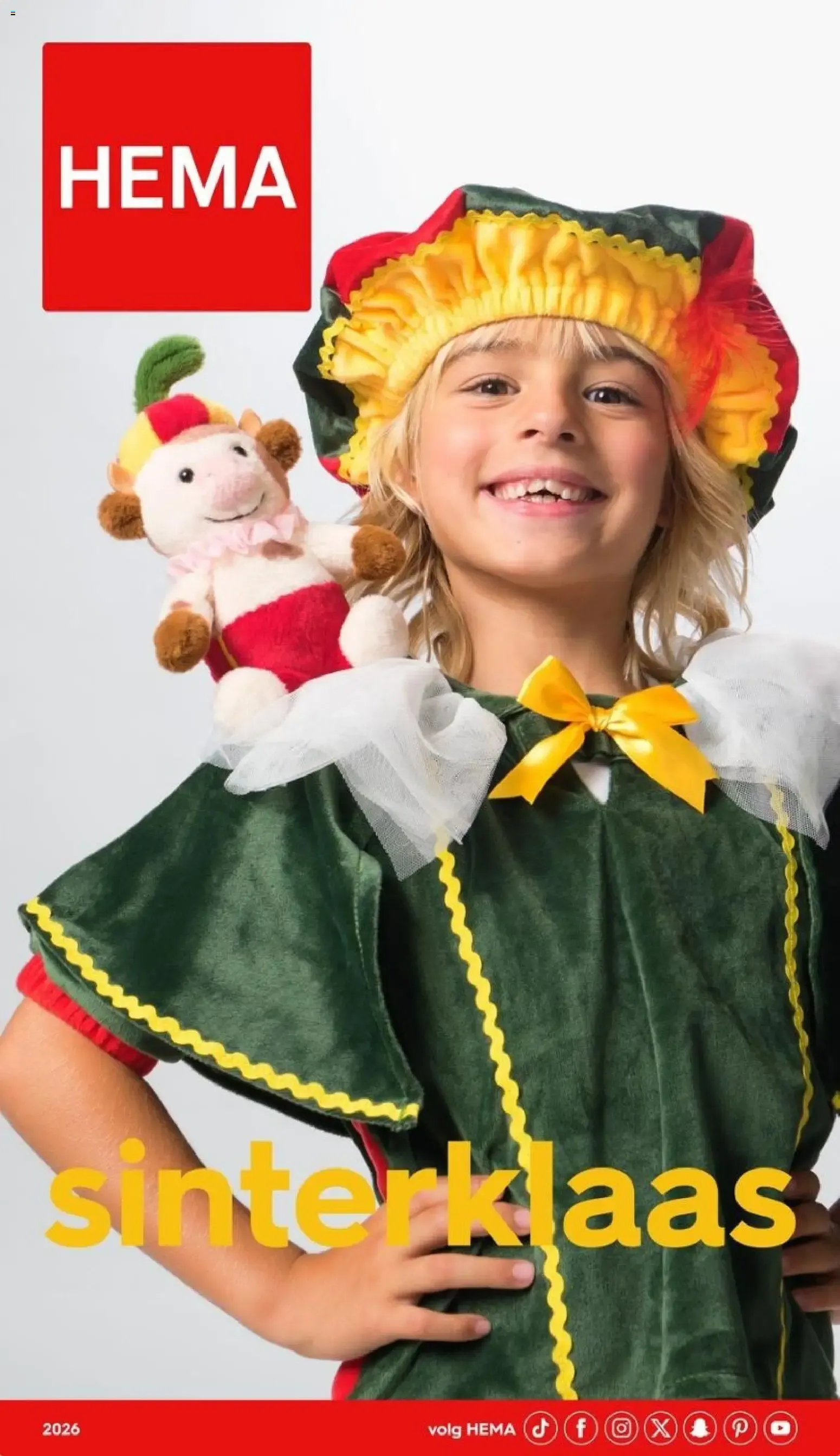 HEMA Sinterklaas 2026 van 19 oktober tot 23 december 2026 - Folder pagina 1