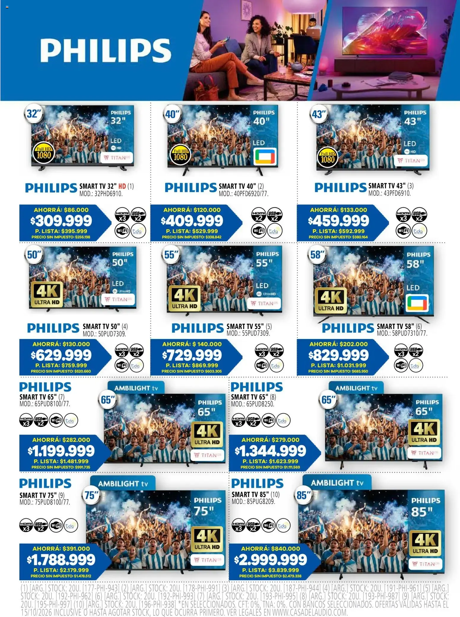 Ofertas de Casa del Audio: Para cada mamá, un regalo especial 1 de octubre al 15 de octubre 2026 - Página 21 del catálogo