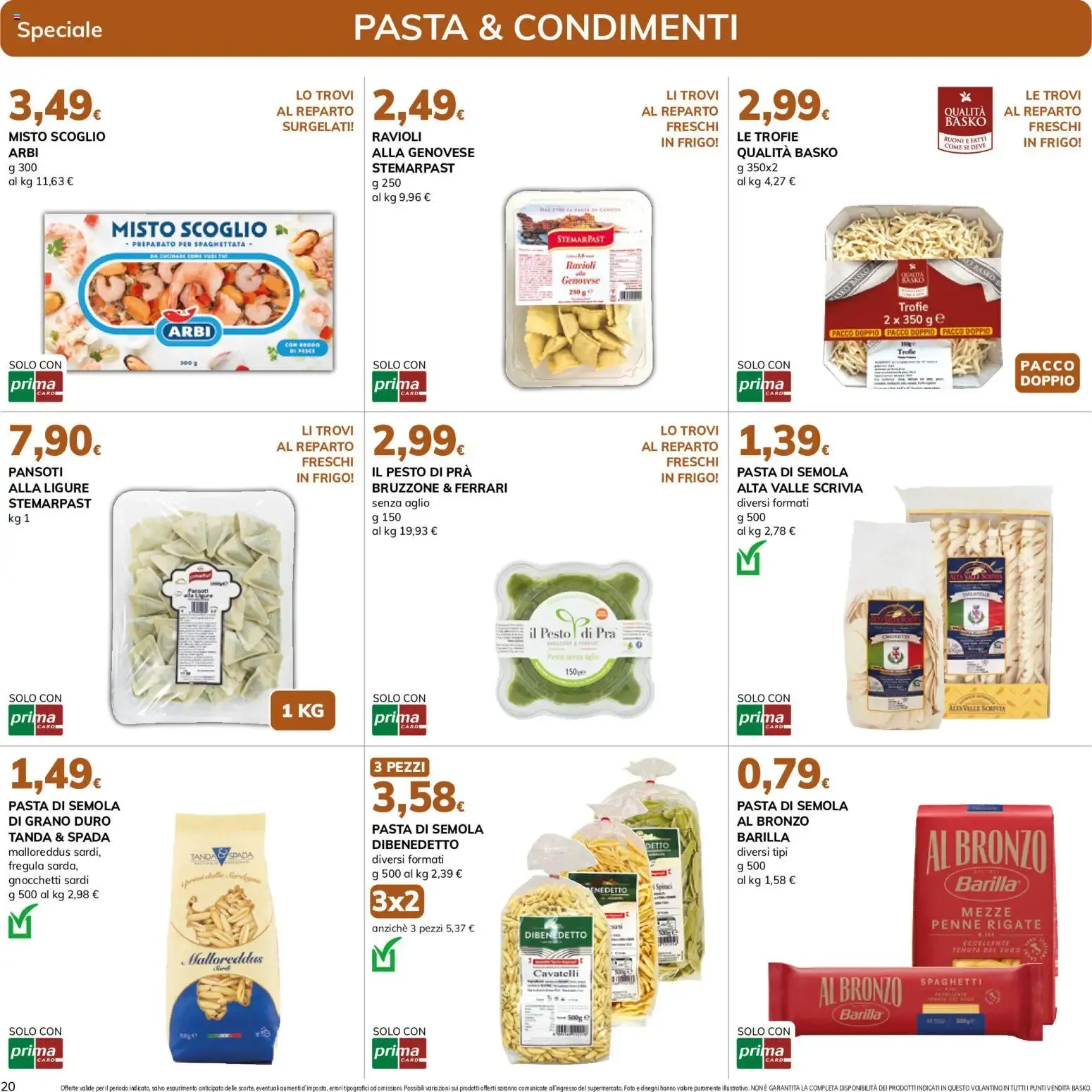 Basko Basso Costo da 16 giugno a 29 giugno di 2026 - Pagina del volantino 20