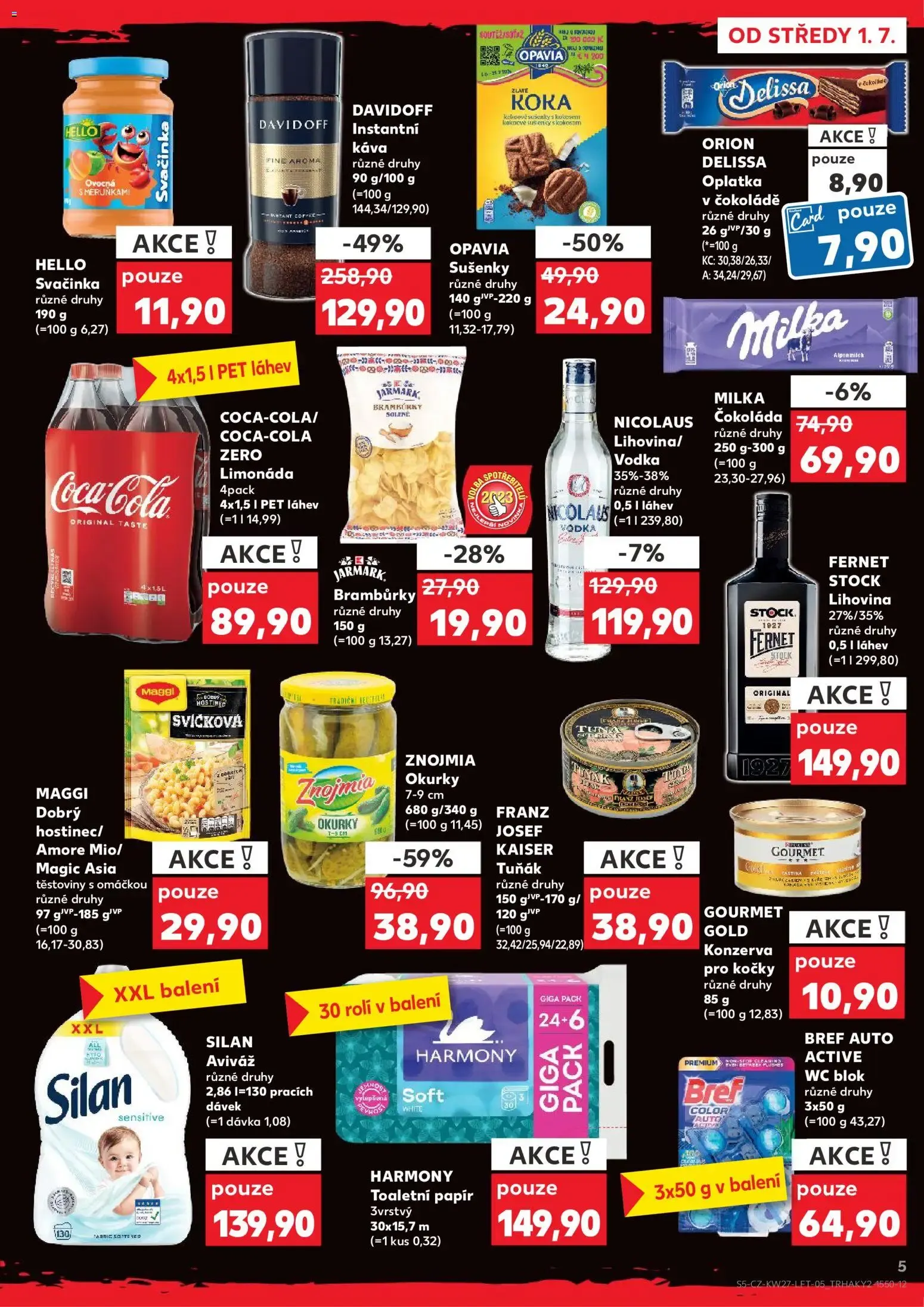 Kaufland: Letní osvěžení za skvělé ceny! - 1. července 7. července 2026 - Page 5