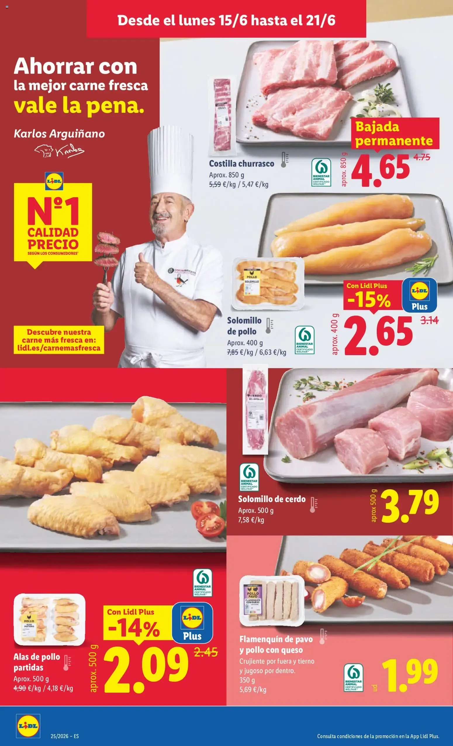 Catálogo de Lidl - Tu Nº1 en calidad-precio 15 de junio al 21 de junio 2026 - Página 8