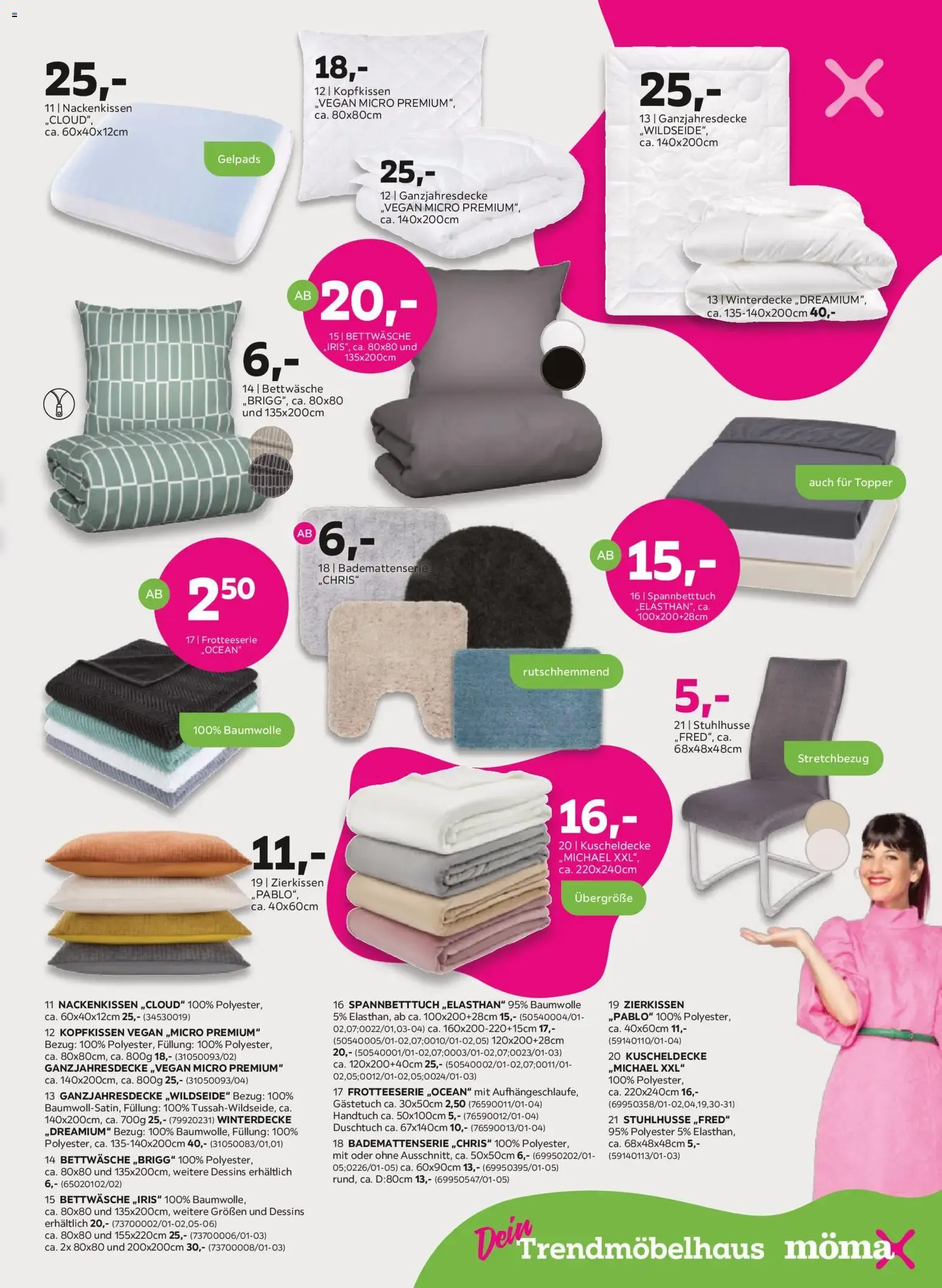 Mömax: Bei den Trends haut's dir den VOGEL raus! 20% Trendbonus sparen von 28. September bis 5. Oktober 2026 - Prospekt seite 13