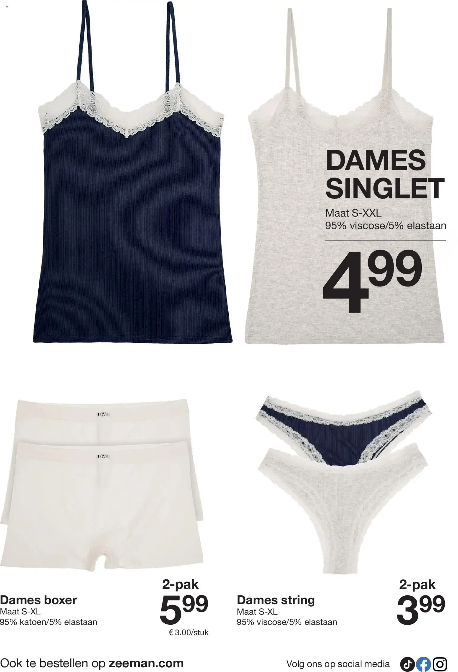 Zeeman: Zachte kleuren en sportieve outfits van 5 september tot 11 september 2026 - Folder pagina 14