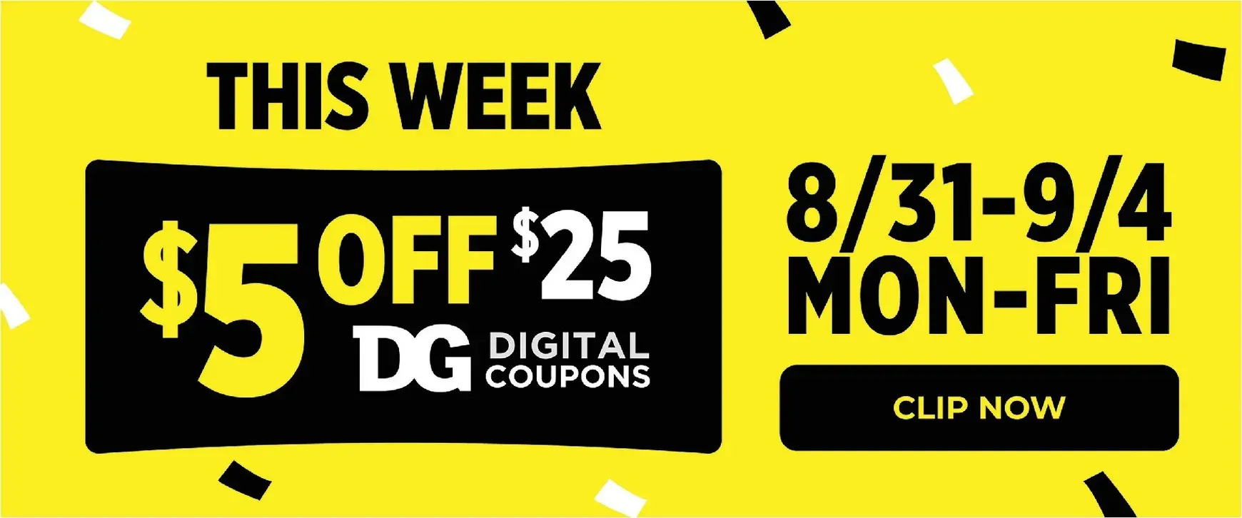 Weekly promotion Current Dollar General leaflet valid from Sunday 08/30/2026 to Saturday 09/05/2026 spanning from August 30 to September 5 2026 - Page 3 for Catalogue 365