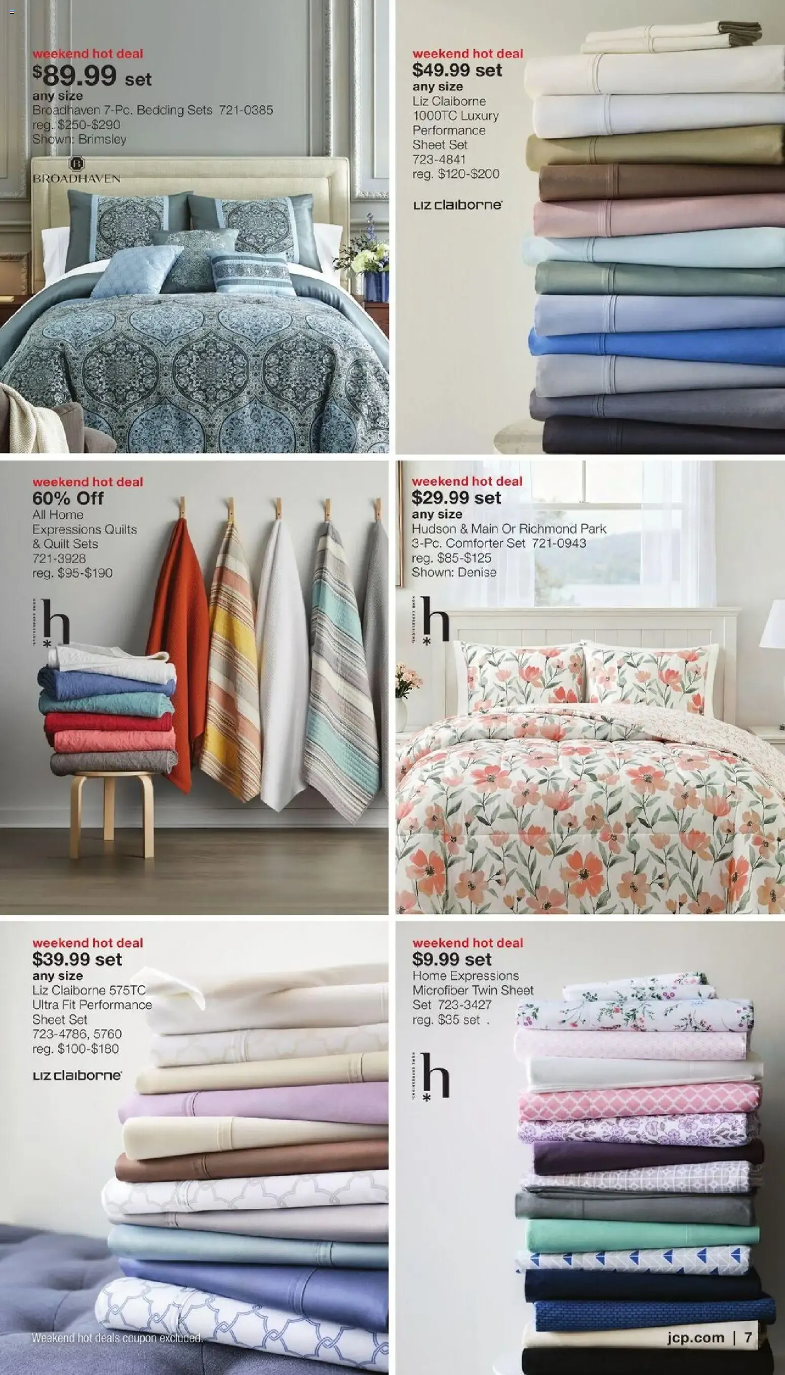 Weekly promotion JCPenney Labor Day Home Sale spanning from August 17 to September 13 2026 - Page 6 for Catalogue 365