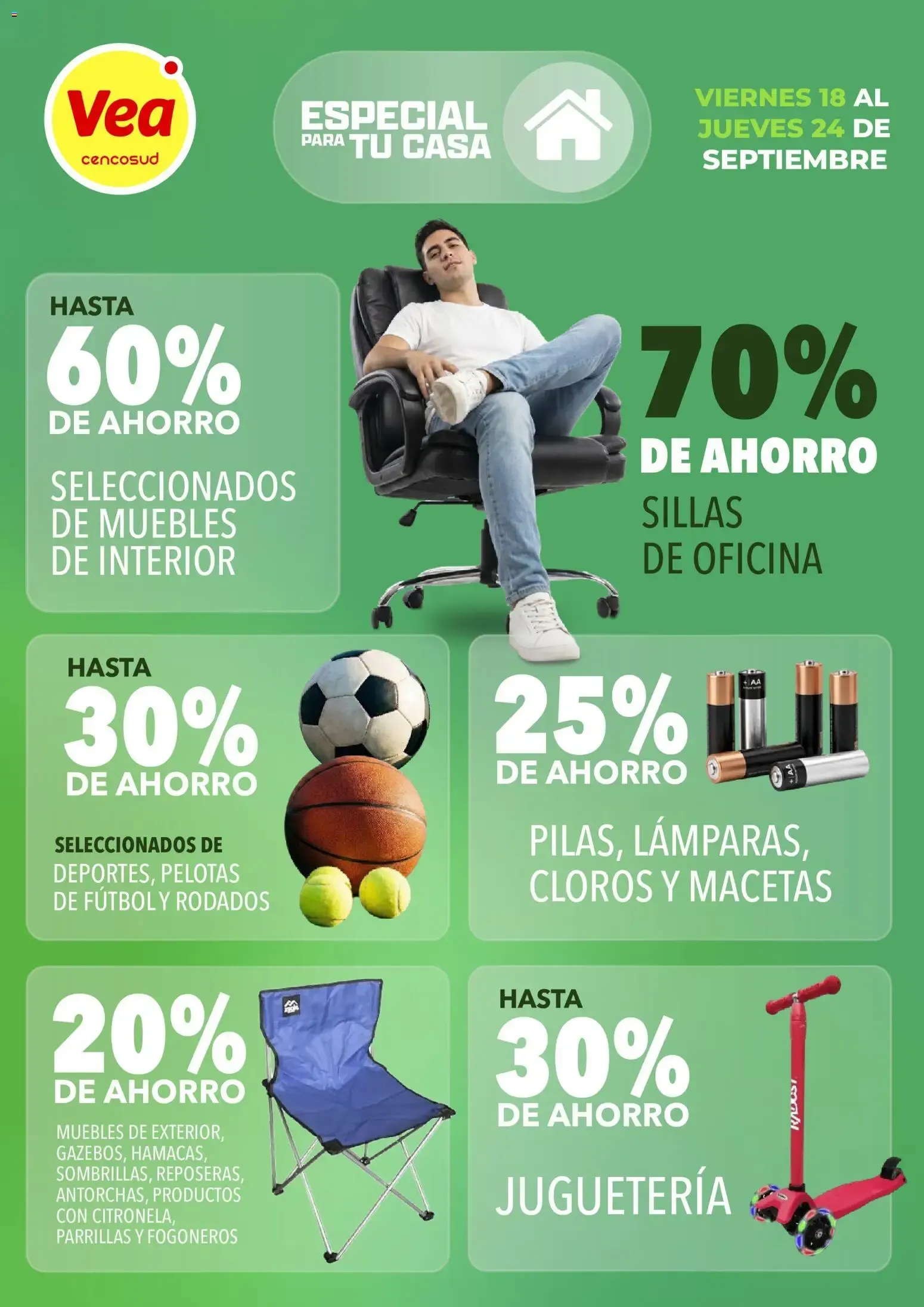 Ofertas de Vea - Especial para tu casa del 18/09/2026 - 23/09/2026 18 de septiembre al 23 de septiembre 2026 - Página 3 del catálogo