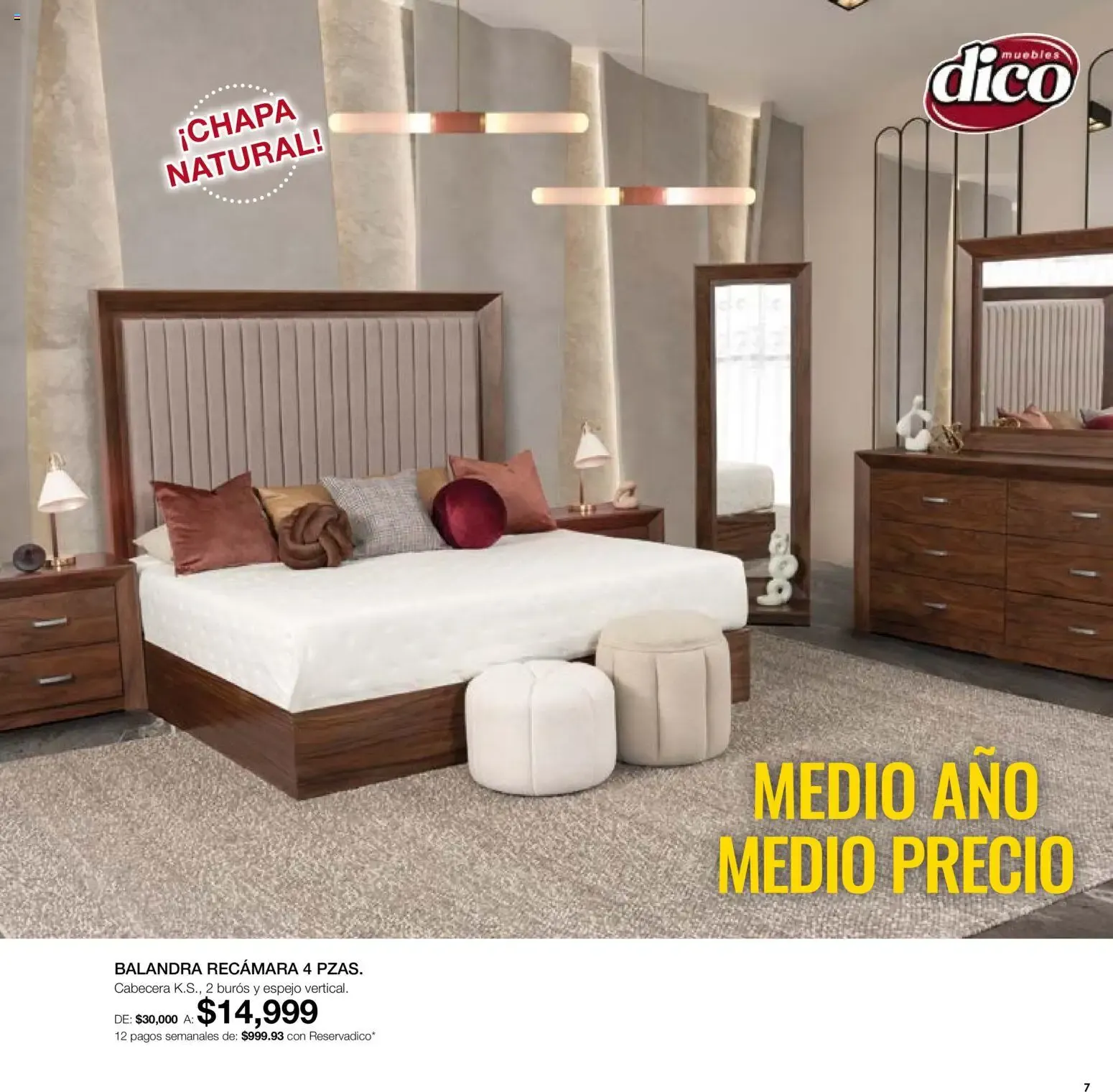 Catálogo de Dico Muebles - Medio Año Medio Precio 1 de agosto al 31 de agosto 2026 - Pagina 7
