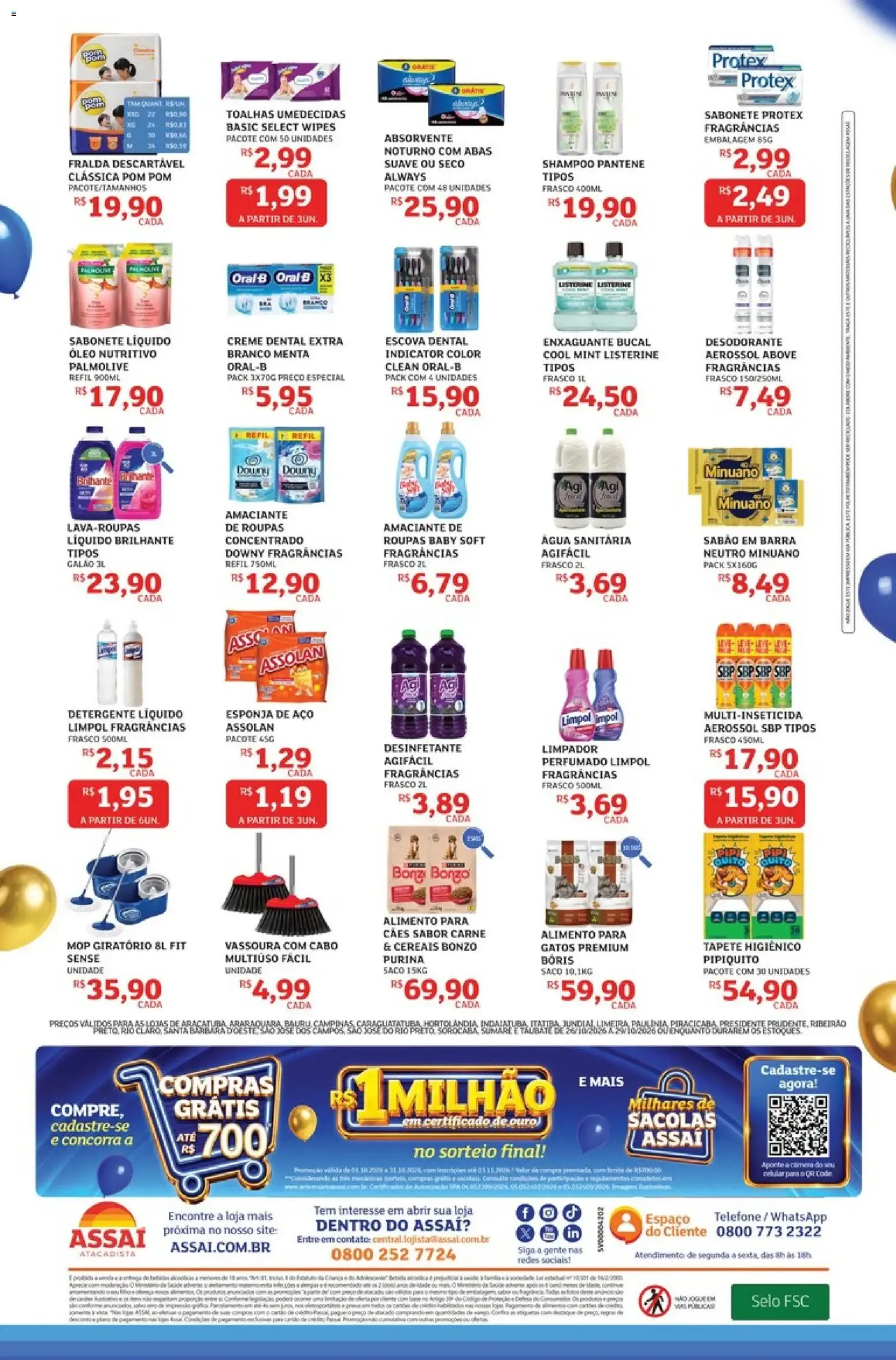 Encarte de Assaí Atacadista ofertas - SP de 26/10/2026 | Promoções Online 26 de outubro até 29 de outubro 2026 - Pagina 4