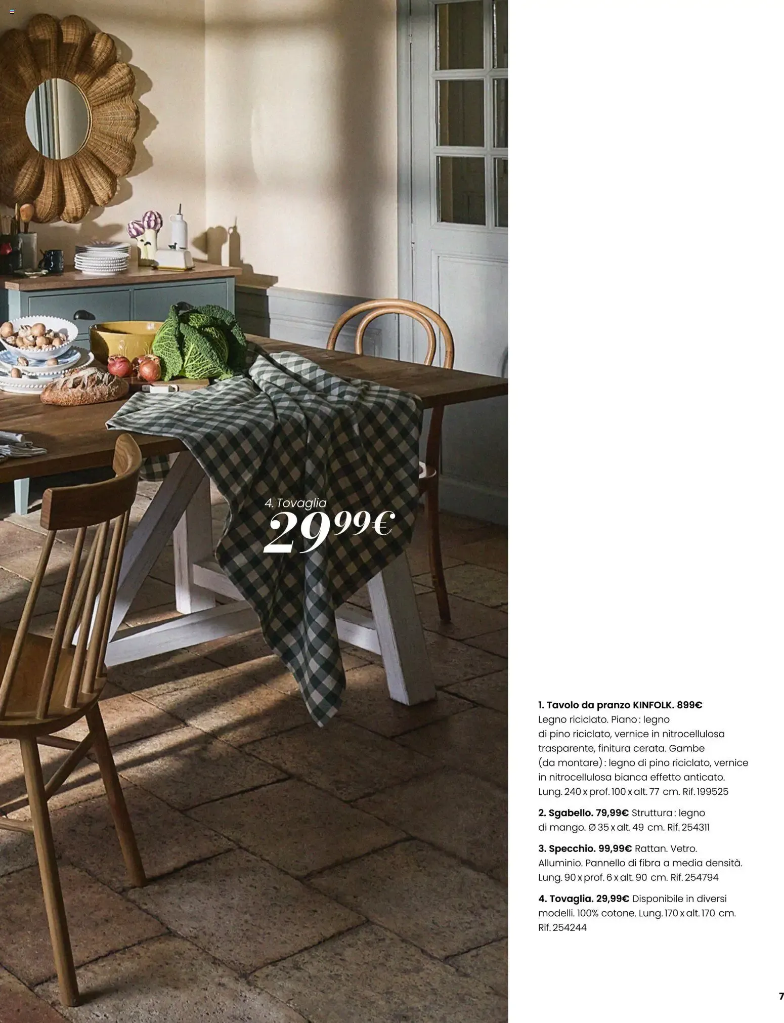 MAISONS DU MONDE PERCORSI INTERIORI COLLEZIONE AUTUNNO-INVERNO 2026 da 23 settembre a 20 marzo di 2027 - Pagina del volantino 7