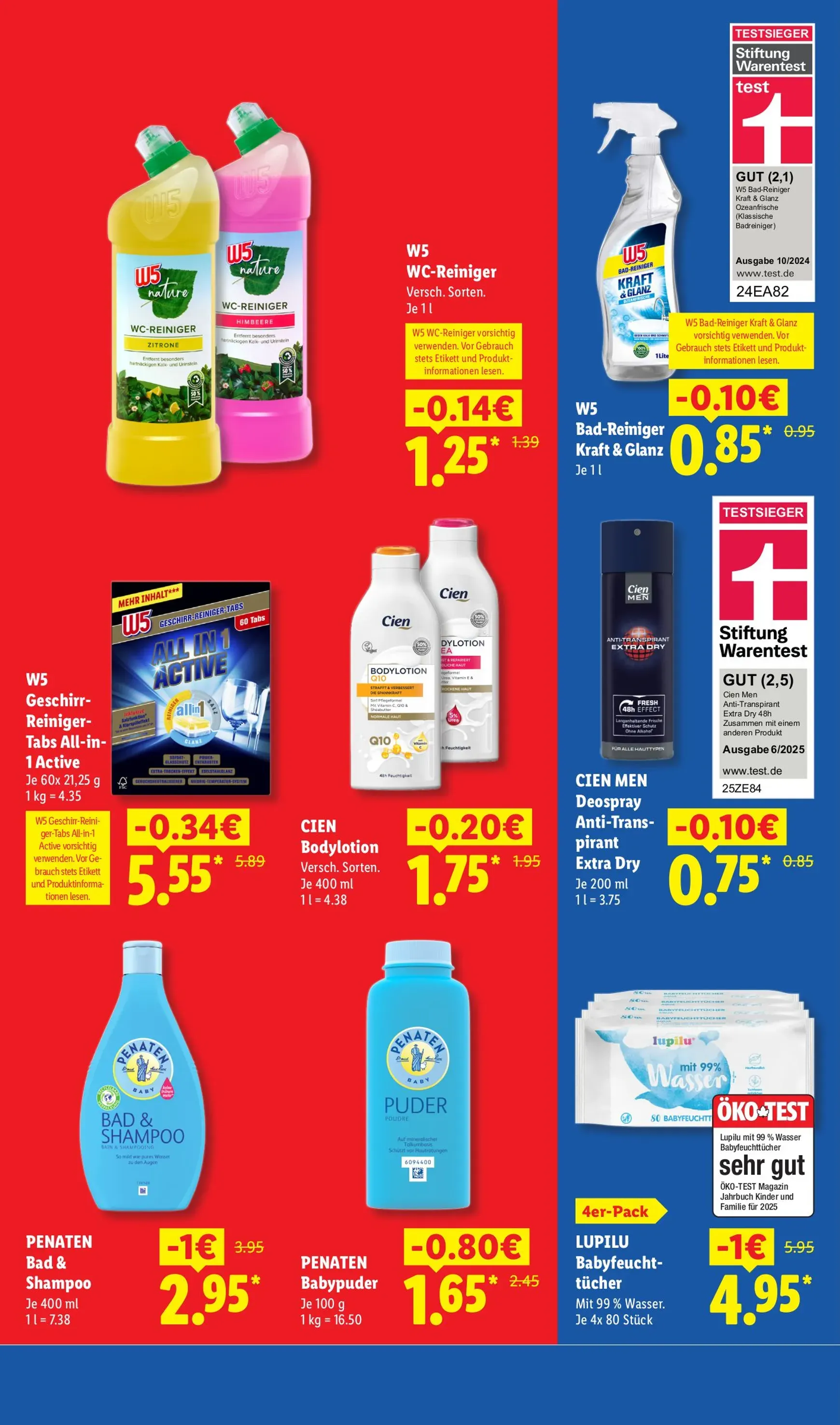 Lidl - Der Preisführer macht Deutschland dauerhaft günstiger! von 1. Juli bis 31. August 2026 - Prospekt seite 13