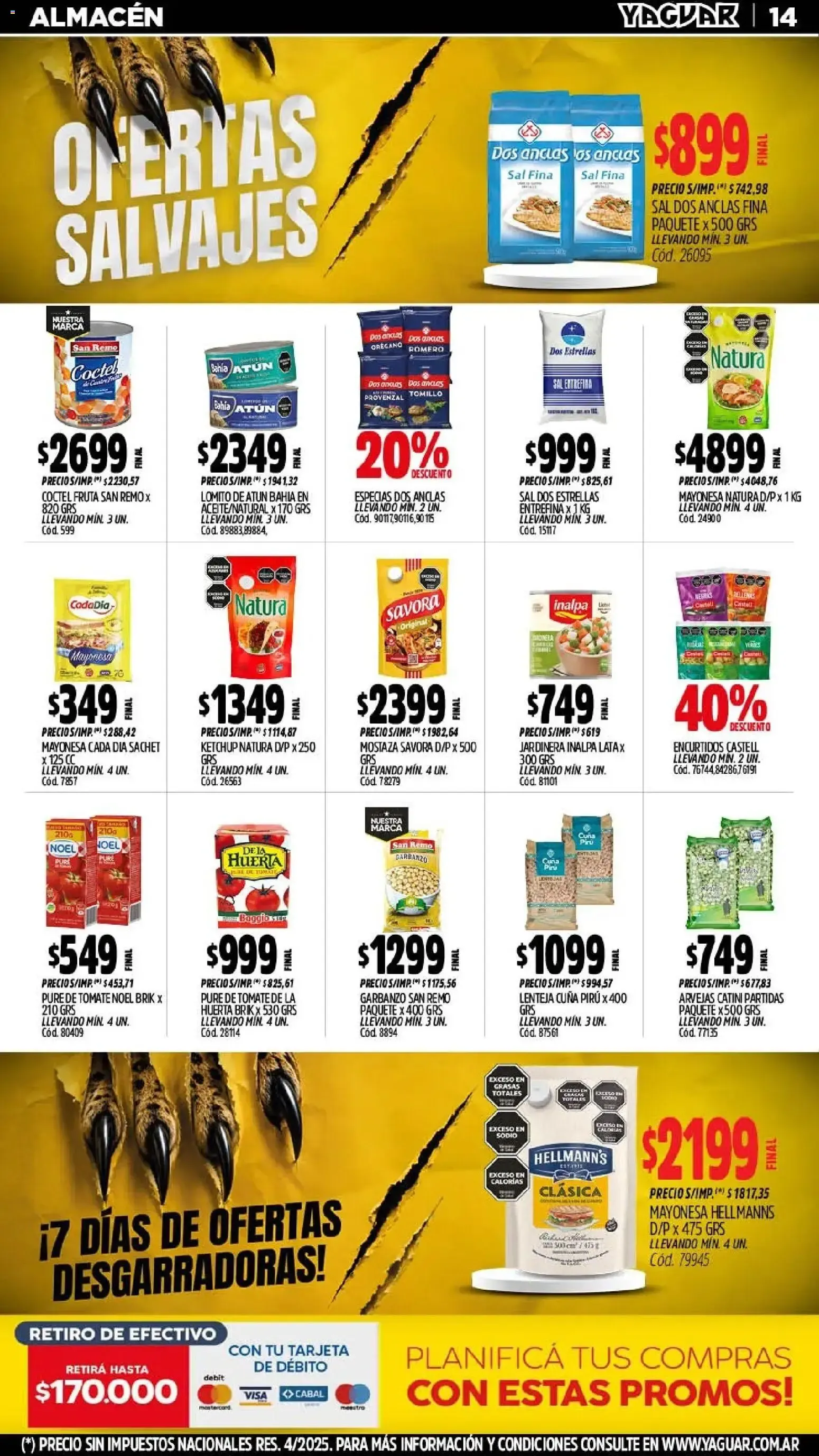 Ofertas de Yaguar - Oferta Semanal Chaco del 03/08/2026 - 08/08/2026 3 de agosto al 8 de agosto 2026 - Página 14 del catálogo