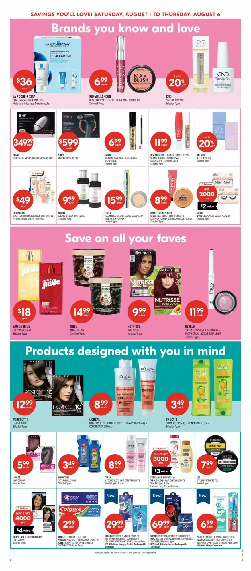 Shoppers Drug Mart flyer week 31 from August 1 to August 6 2026 - flyer page 17