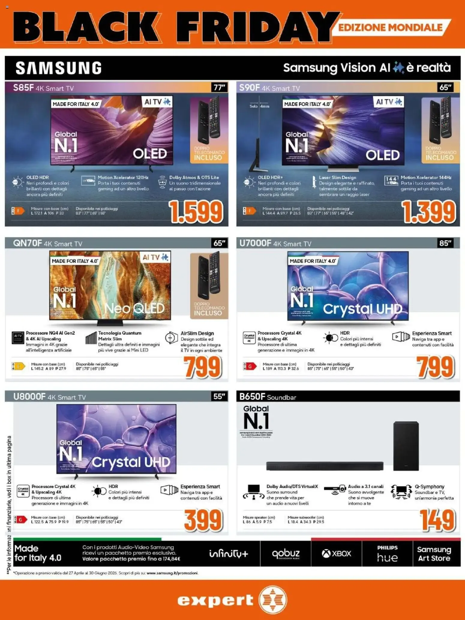Expert Estate Esagerata Black Friday Edizione Mondiale da 18 giugno a 1 luglio di 2026 - Pagina del volantino 17
