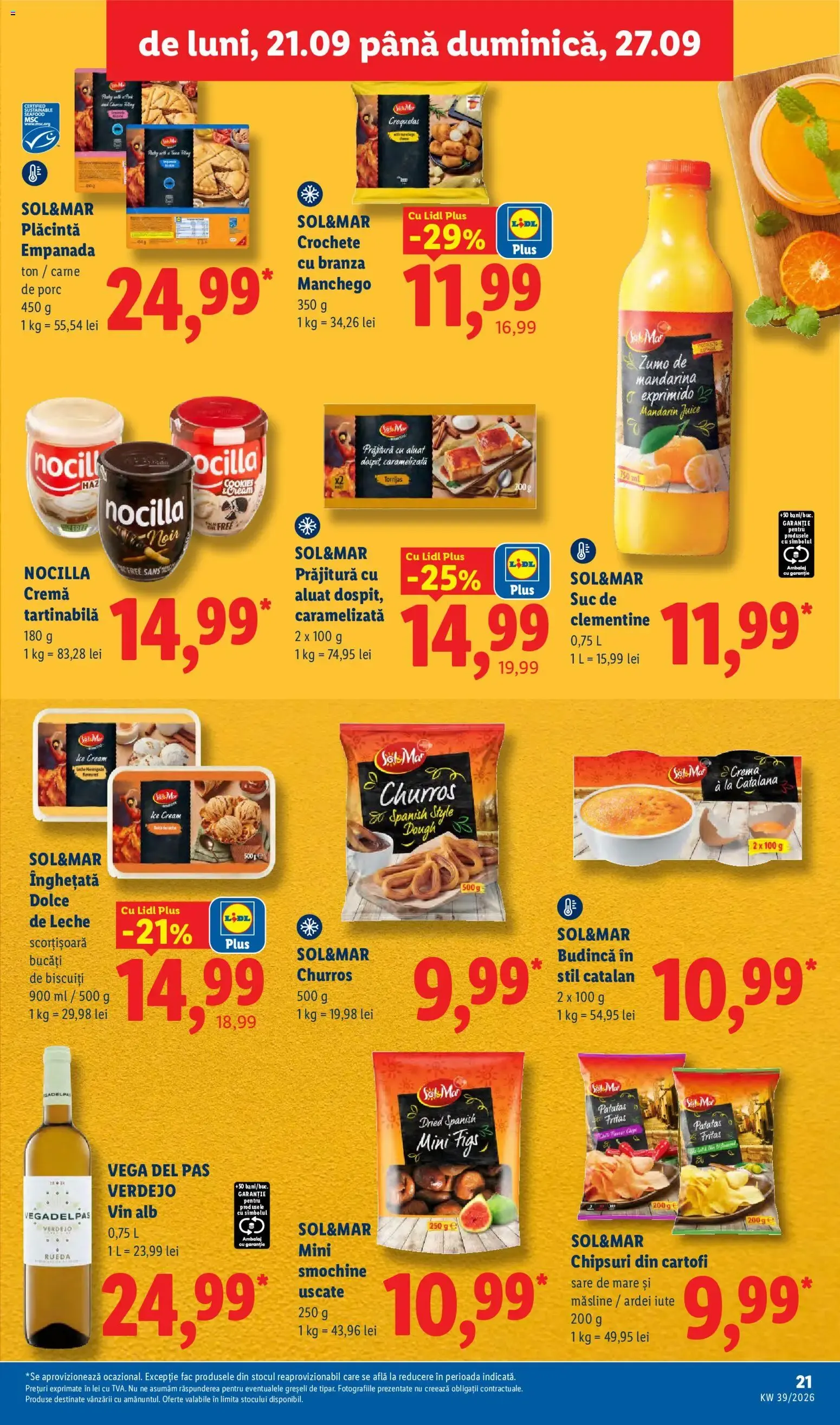 Catalog Catalog LIDL 21.09.2026 - Oferta și Revista online de la 21 septembrie până la 27 septembrie 2026 - Revista Pagina 21