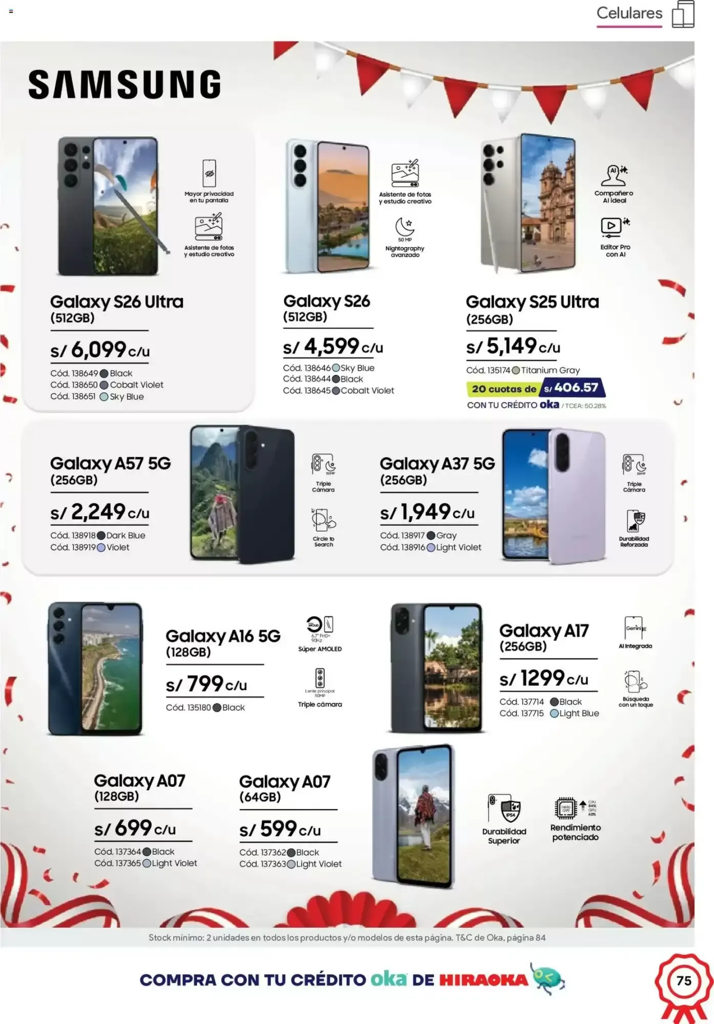 Catalogo de Catálogo Hiraoka 11 de julio al 31 de julio 2026 - Pag 75