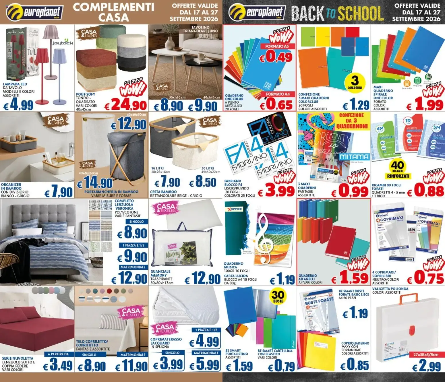 Nuovo Europlanet Casa volantino dal 17/09/2026 > offerte anteprima 🛍️ da 17 settembre a 27 settembre di 2026 - Pagina del volantino 7