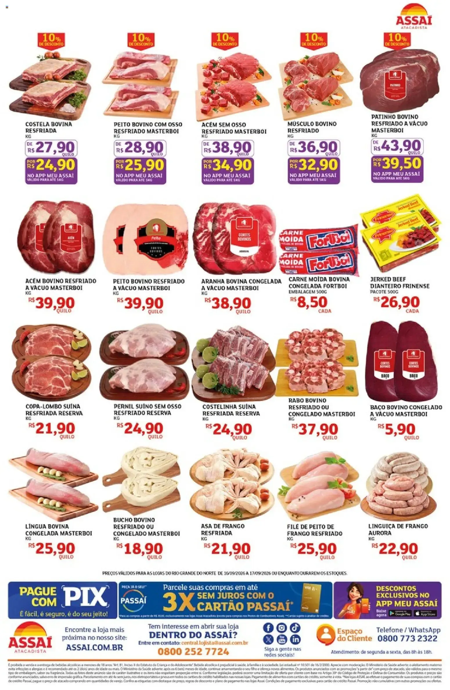 Encarte de Assaí Atacadista ofertas - RN de 16/09/2026 | Promoções Online 16 de setembro até 17 de setembro 2026 - Pagina 2