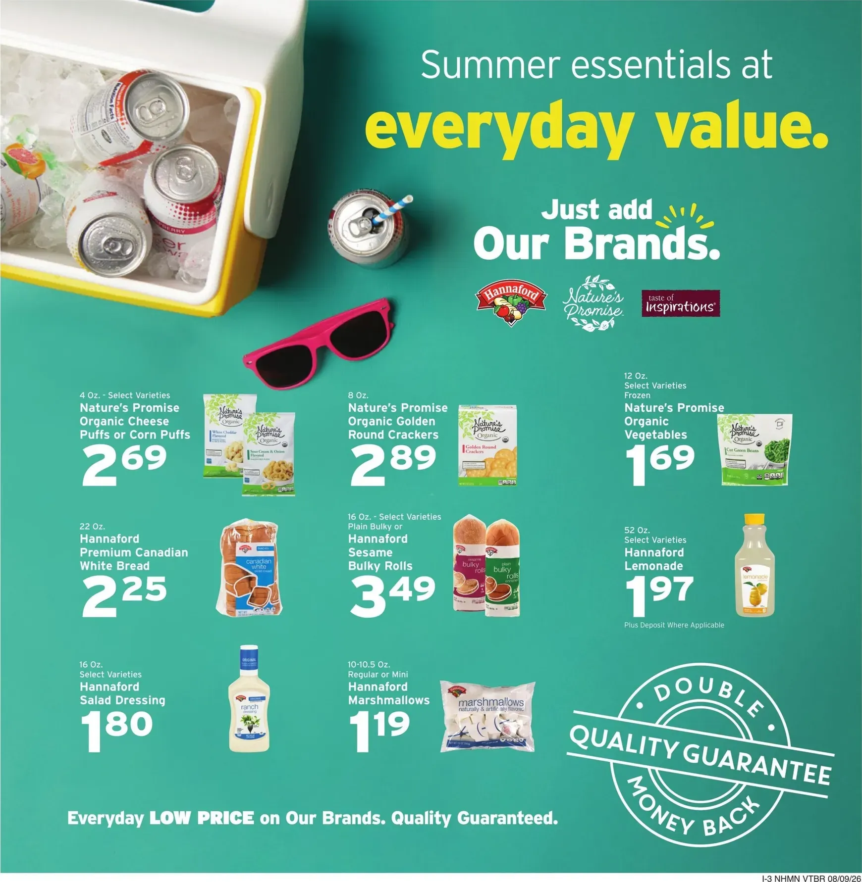Weekly ad Hannaford Savings you can count on. from August 9 to August 15 2026 - Page 7