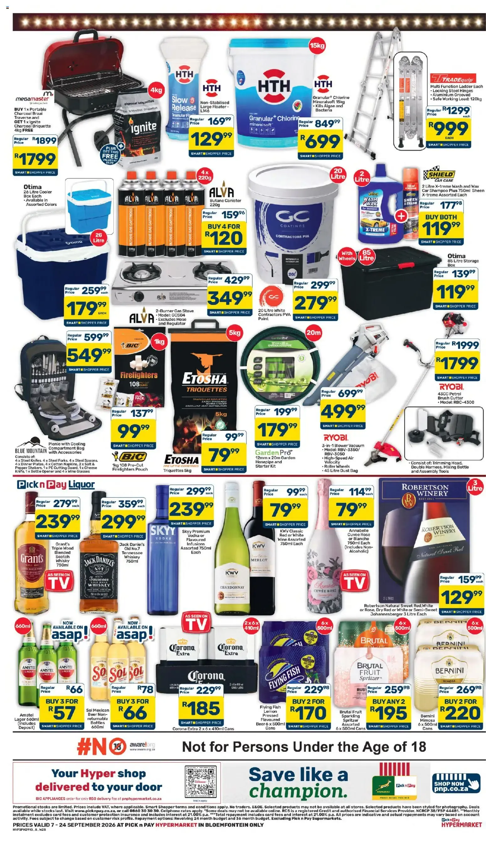 Pick n Pay Free State - Hypermarket Specials (07/09/2026 - 24/09/2026) Online from 7 September to 24 September 2026 - Catalogue Page 8