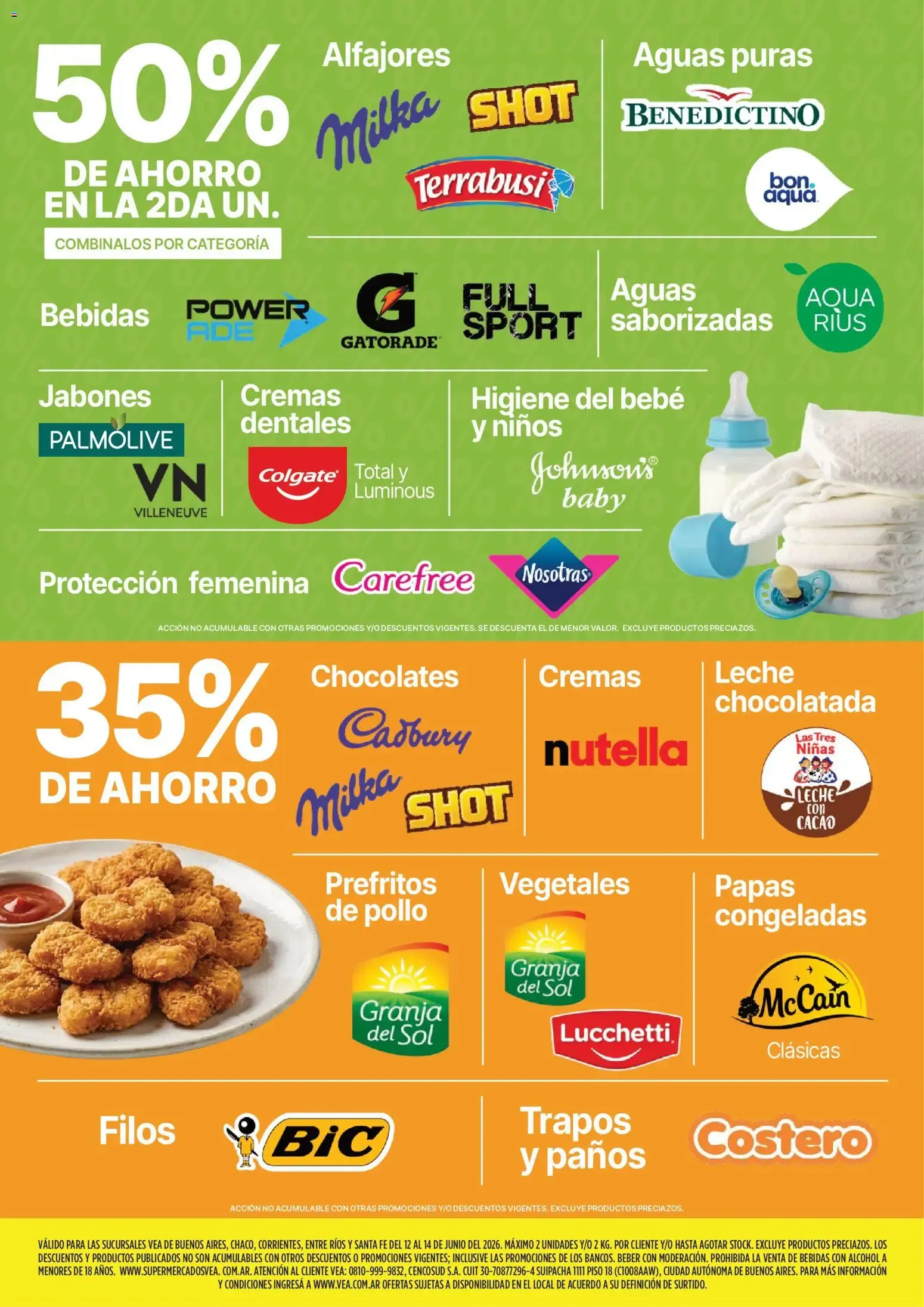 Ofertas de Vea - Fin de semana de ahorro del 12/06/2026 - 16/06/2026 12 de junio al 16 de junio 2026 - Página 8 del catálogo